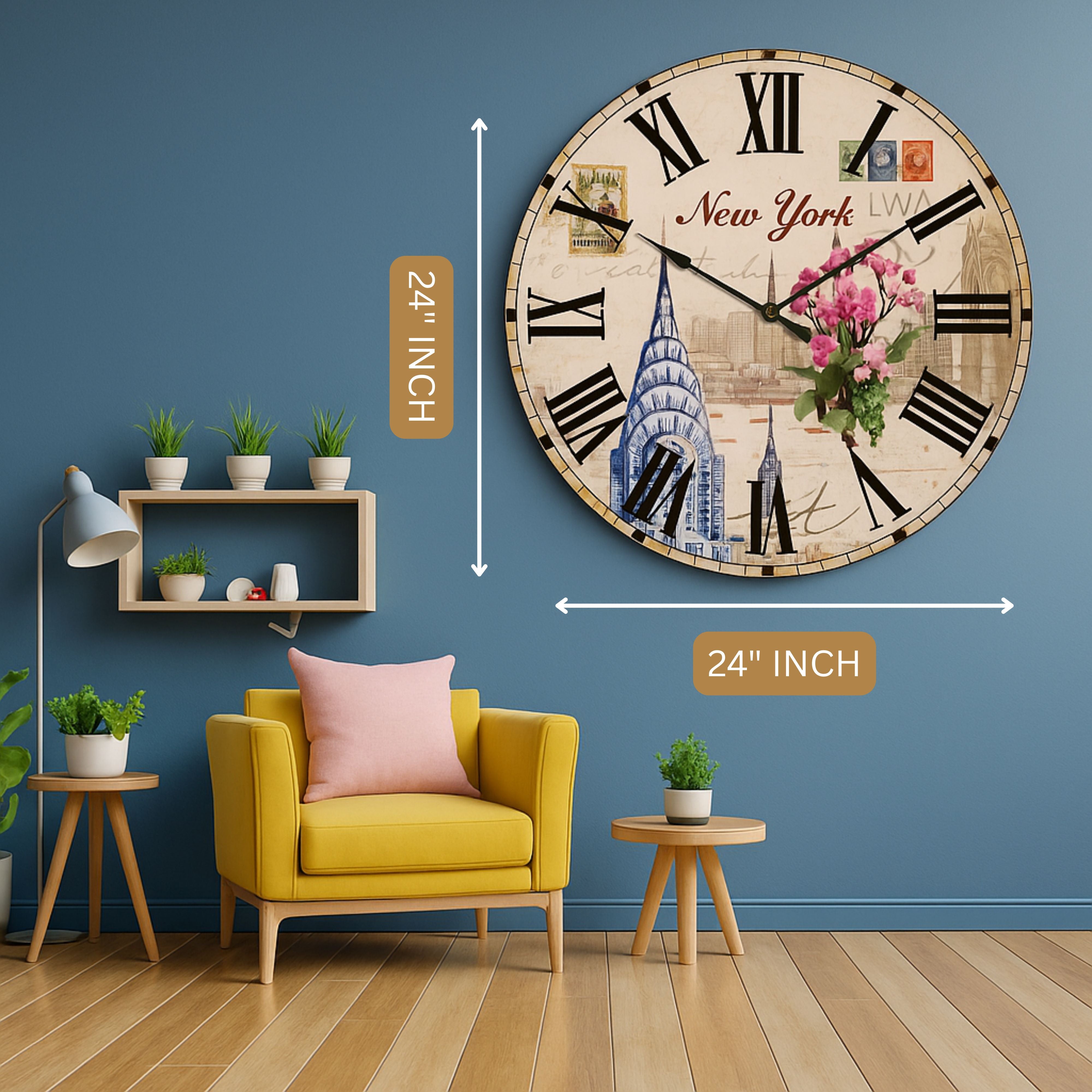 Wall Clock WY-22320 Large