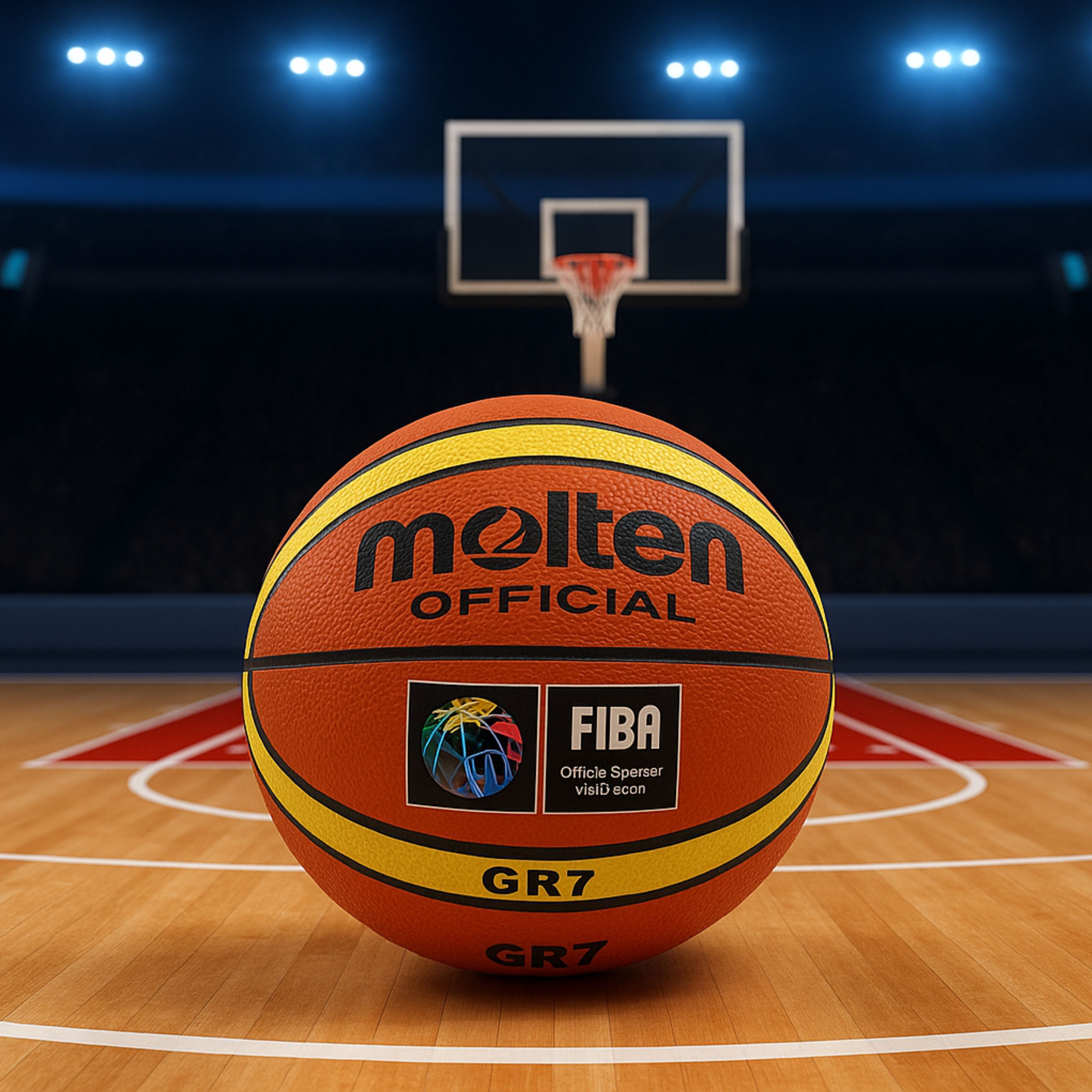 Replica Molten GR7 Basketball Size 7 with Free Air Pump