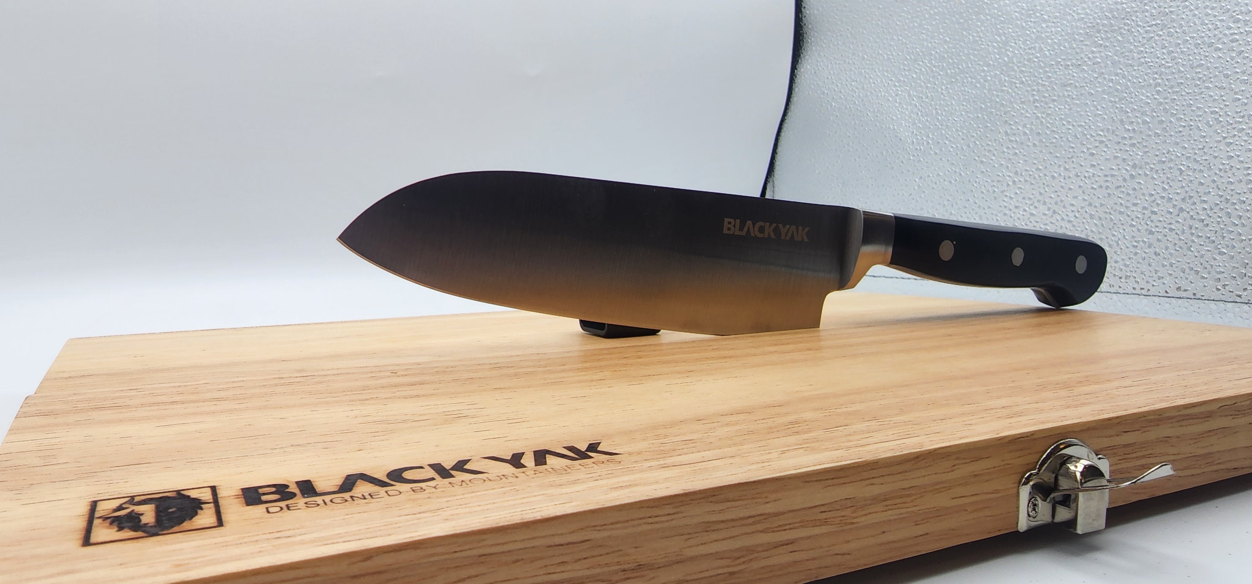 Foldable Cutting Board With High Quality Knife (BLACKYAK)