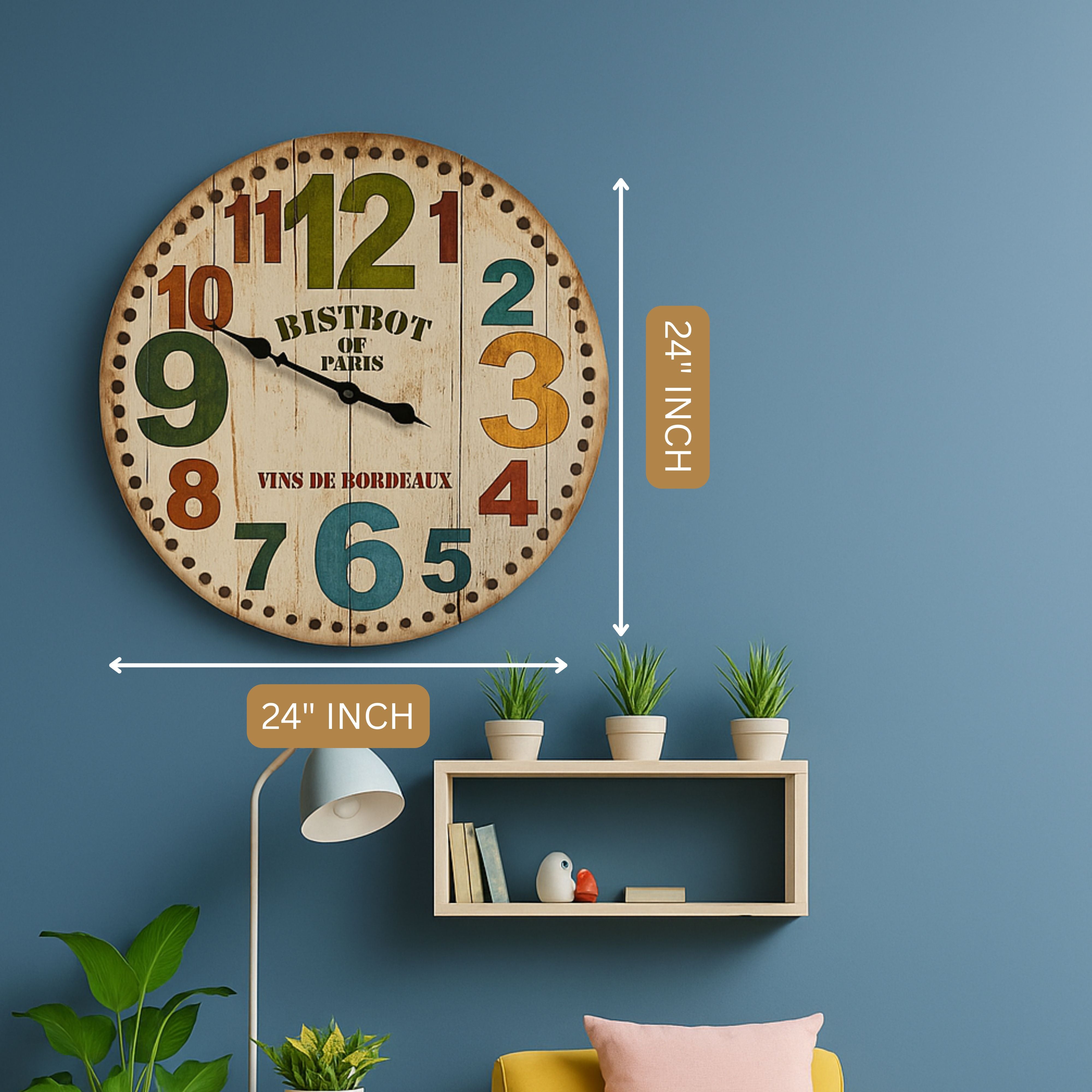 Wall Clock WY-22310 Large