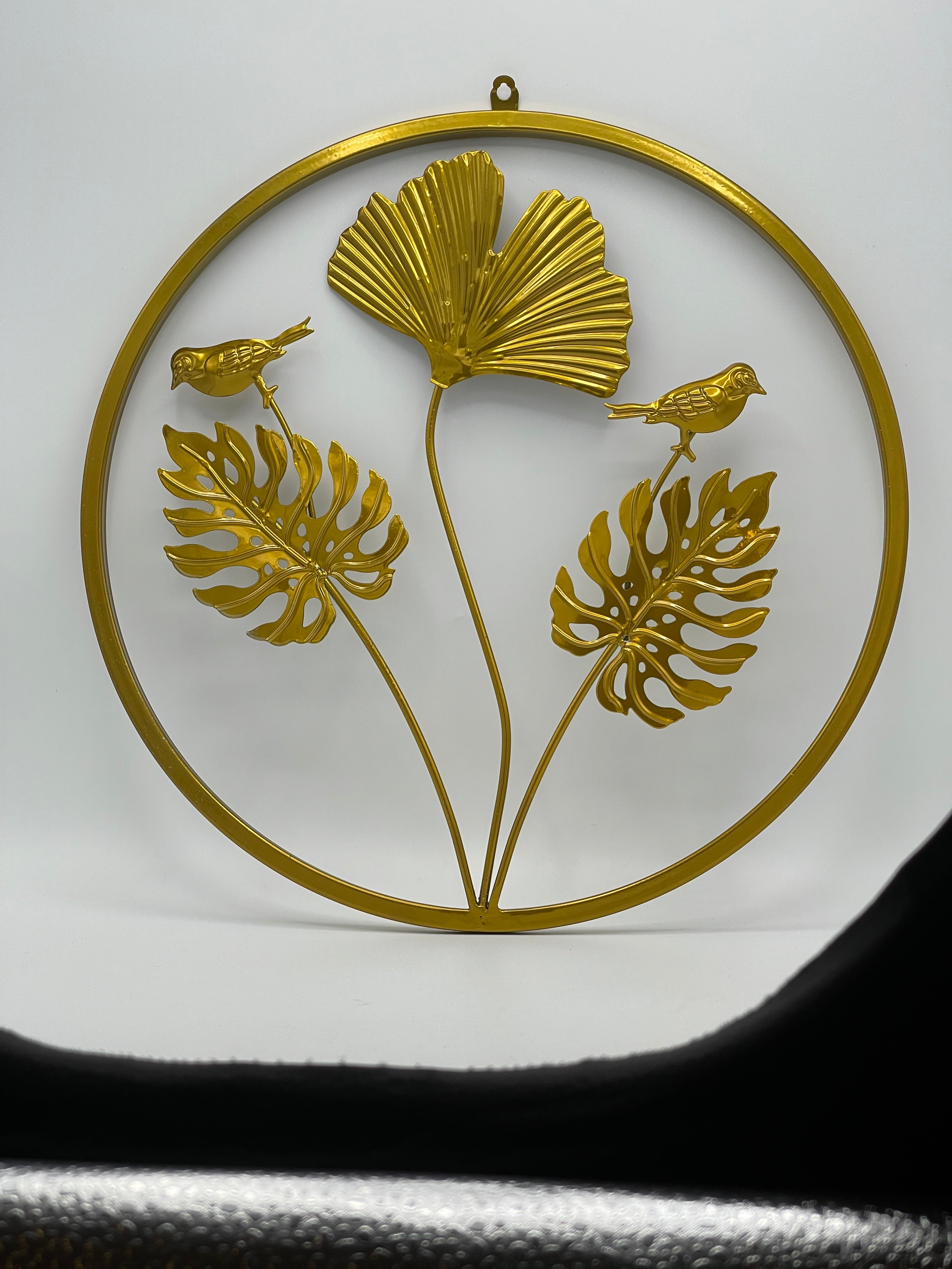 Golden Metalic Wall Art D-4