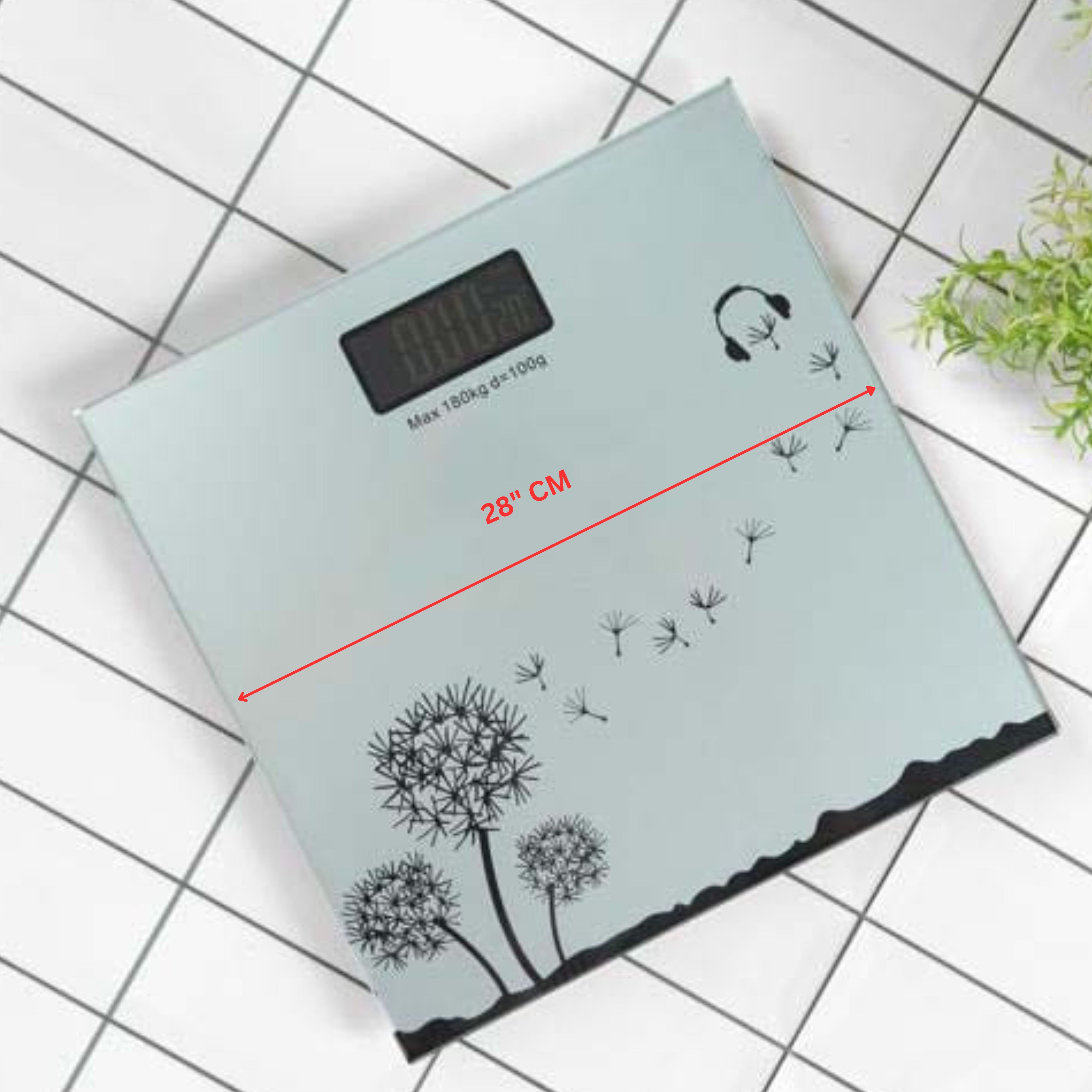 Digital Bathroom Glass Scale Max 180 kg