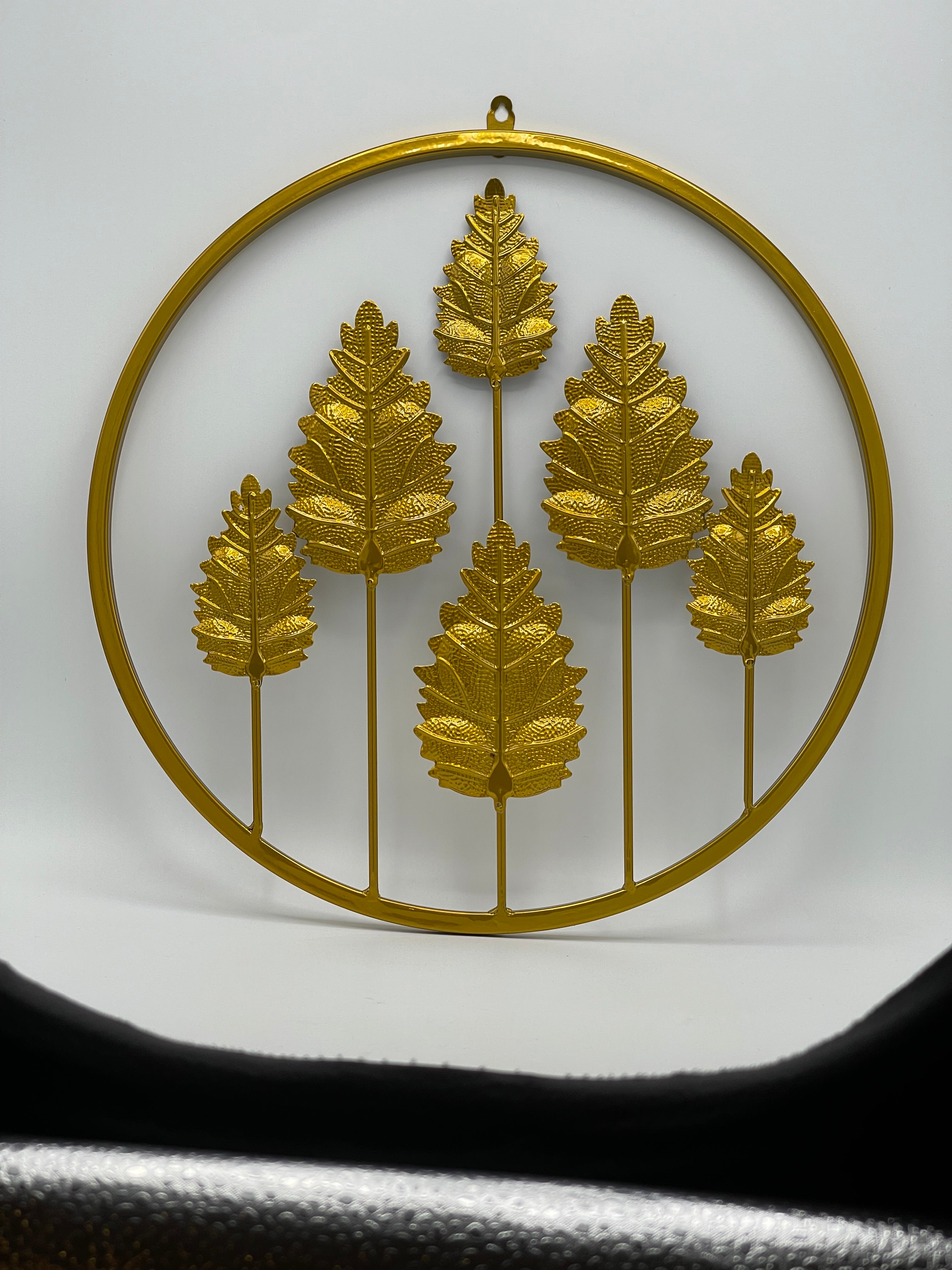 Golden Metalic Wall Art D-3
