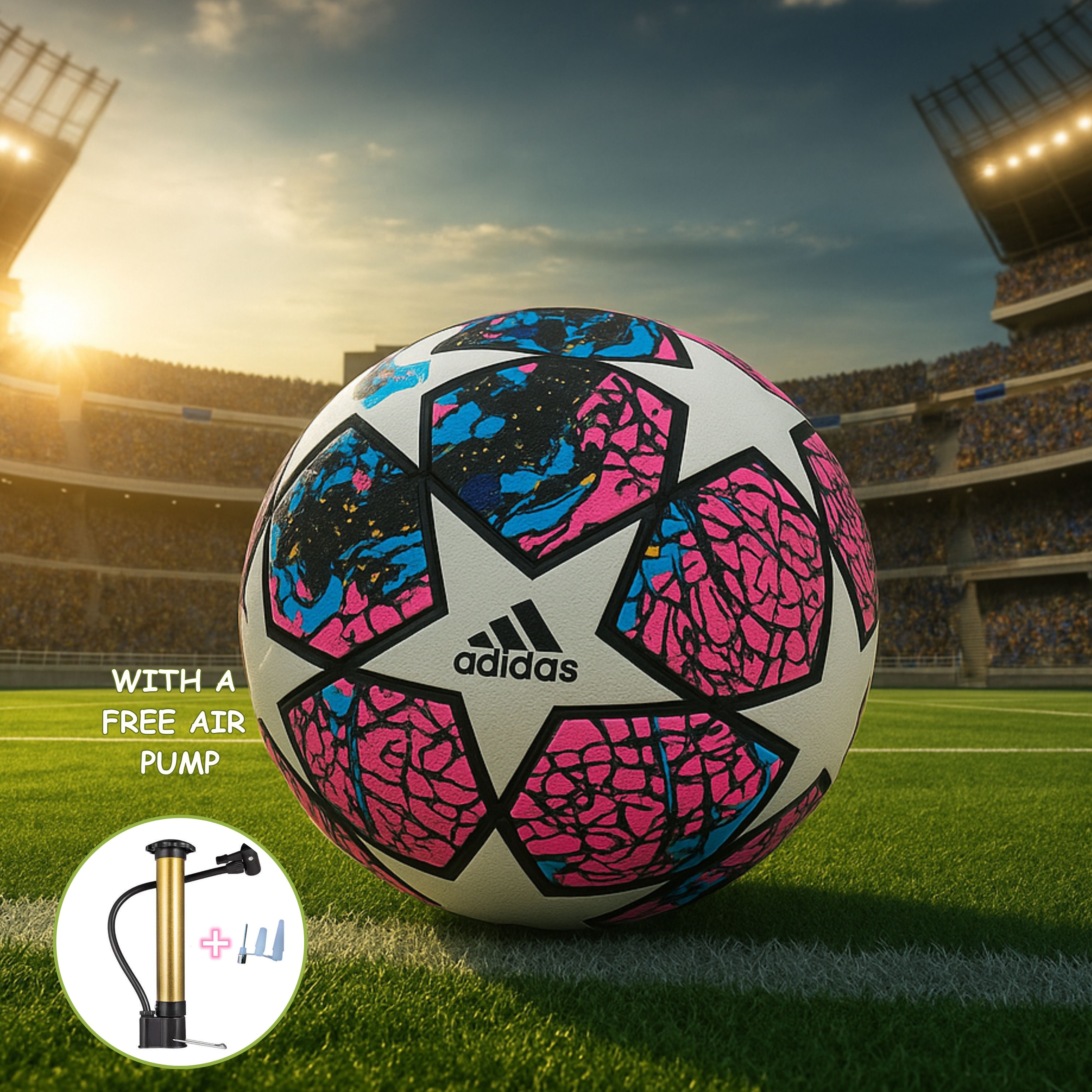 Adidas Thermal Moulded Football Size 5 with Free Air Pump