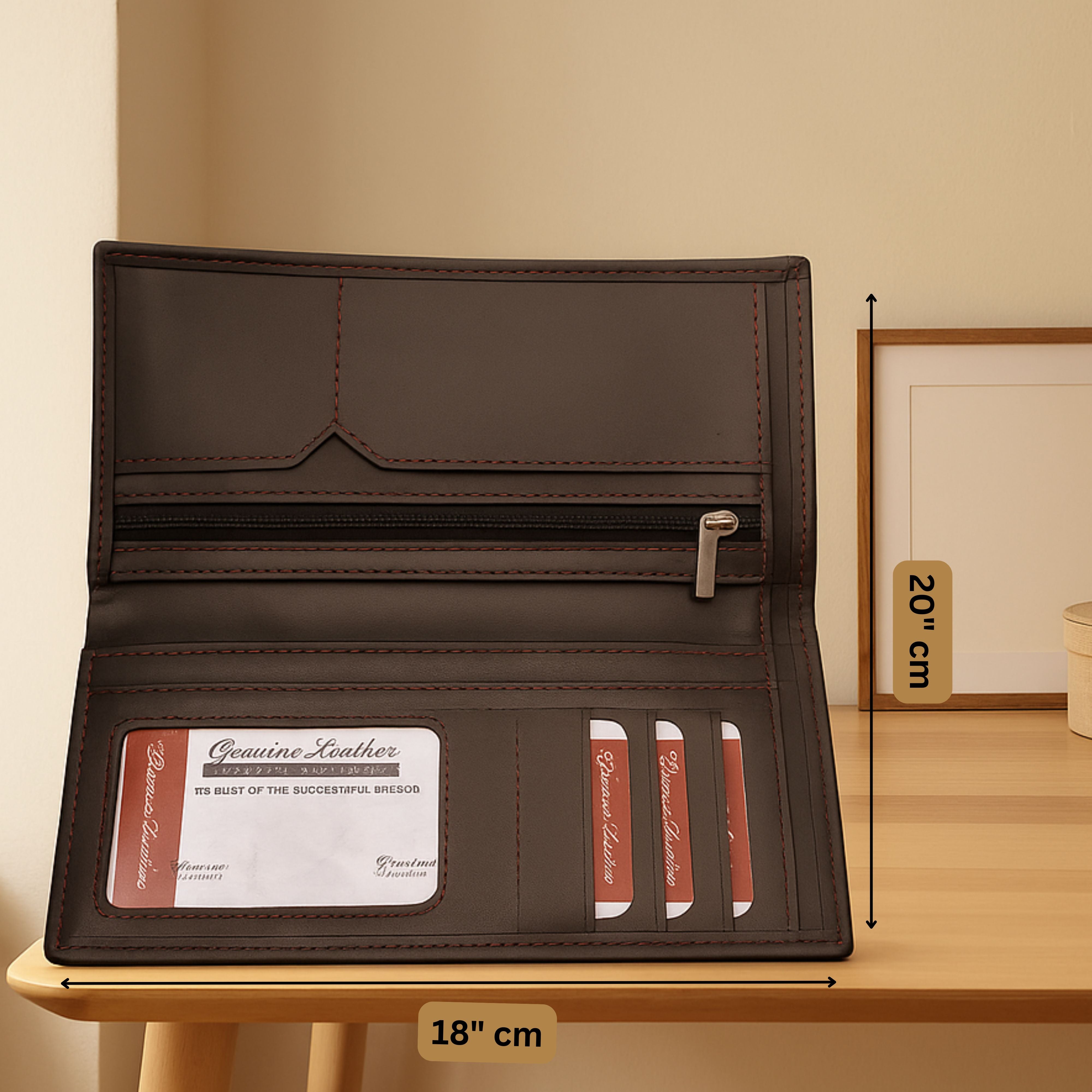 Mens Wallet Leather  D-8