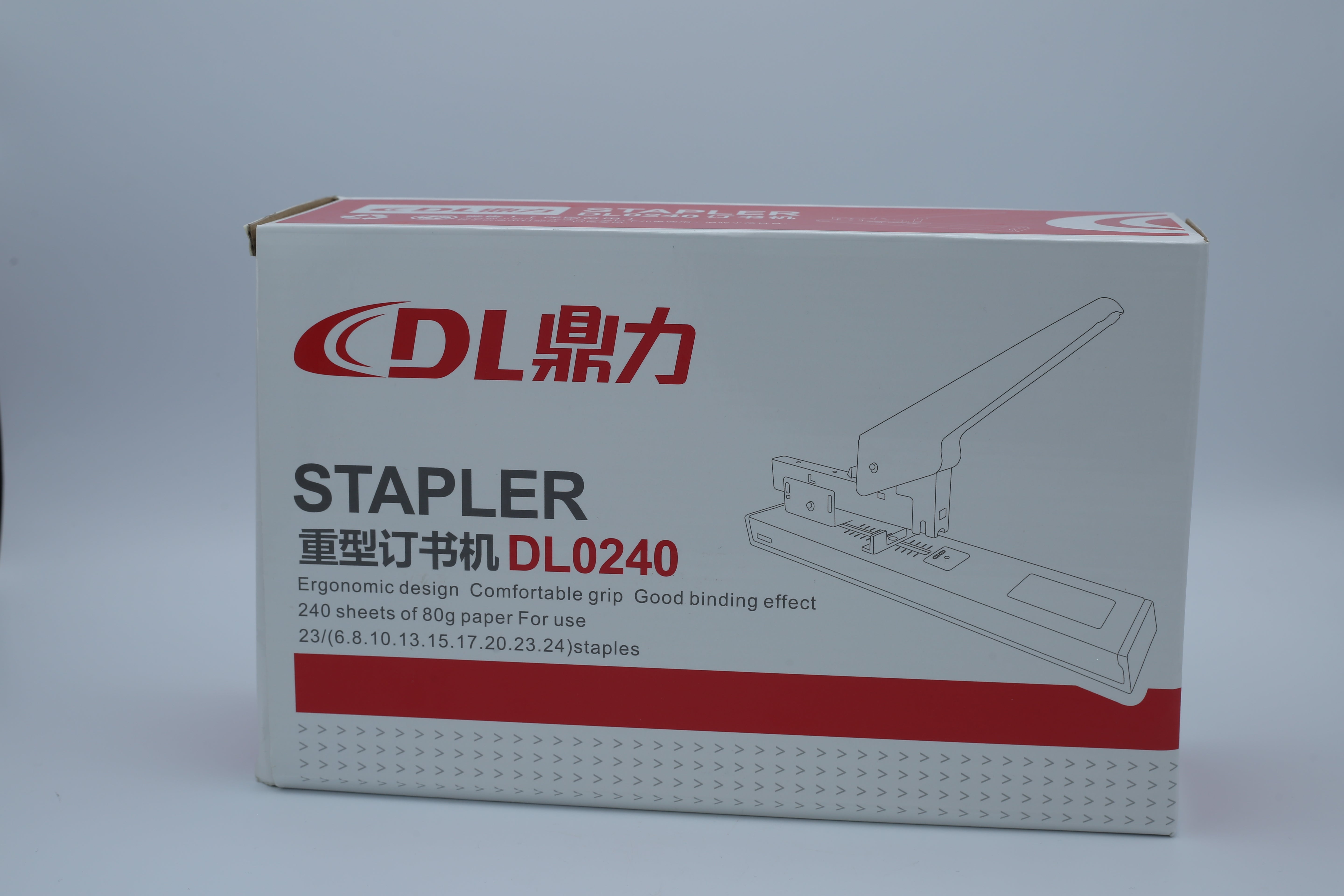 Dingli Heavy Duty Stapler 23/8 to 23/24 DL 240