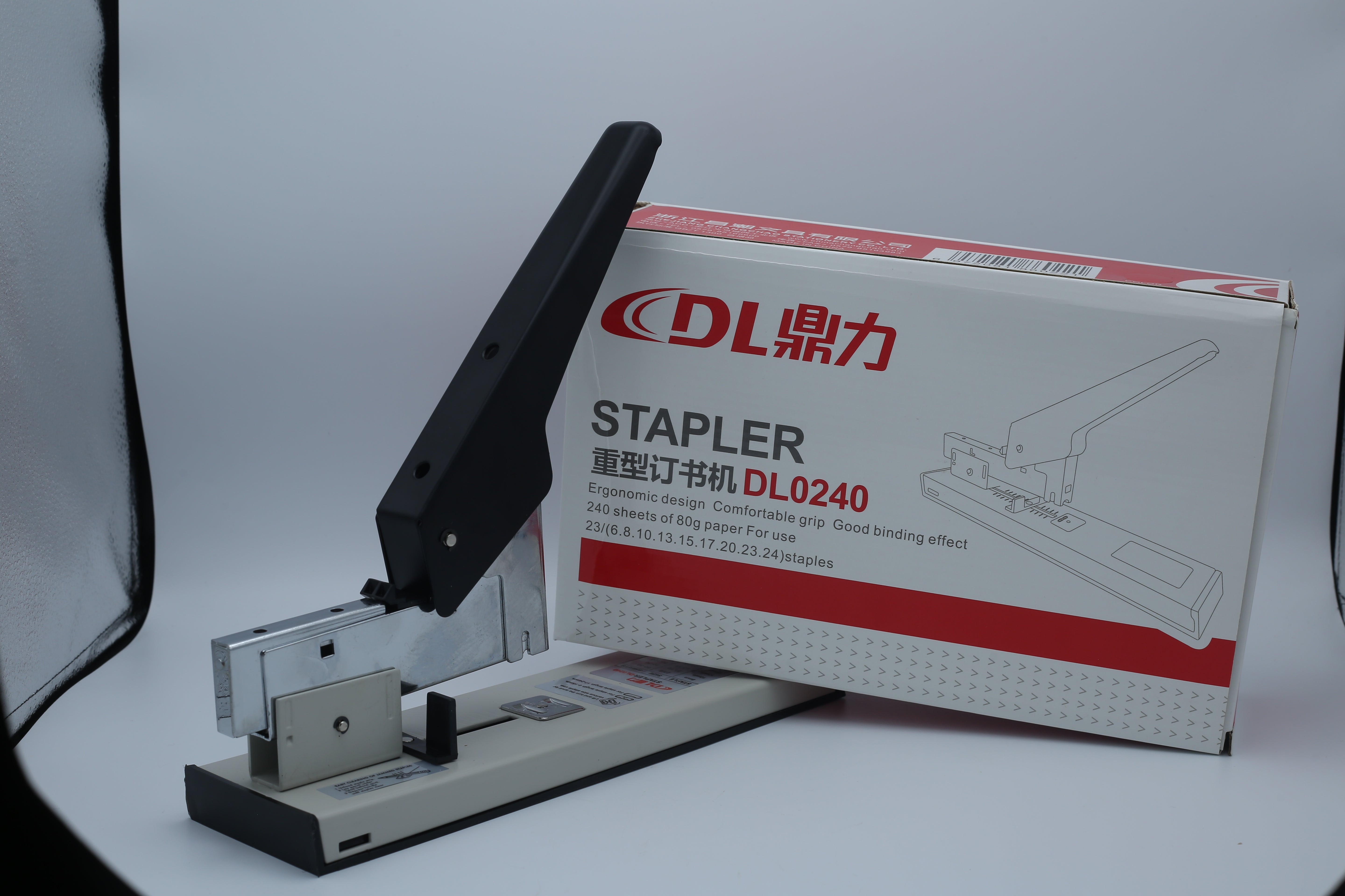 Dingli Heavy Duty Stapler 23/8 to 23/24 DL 240