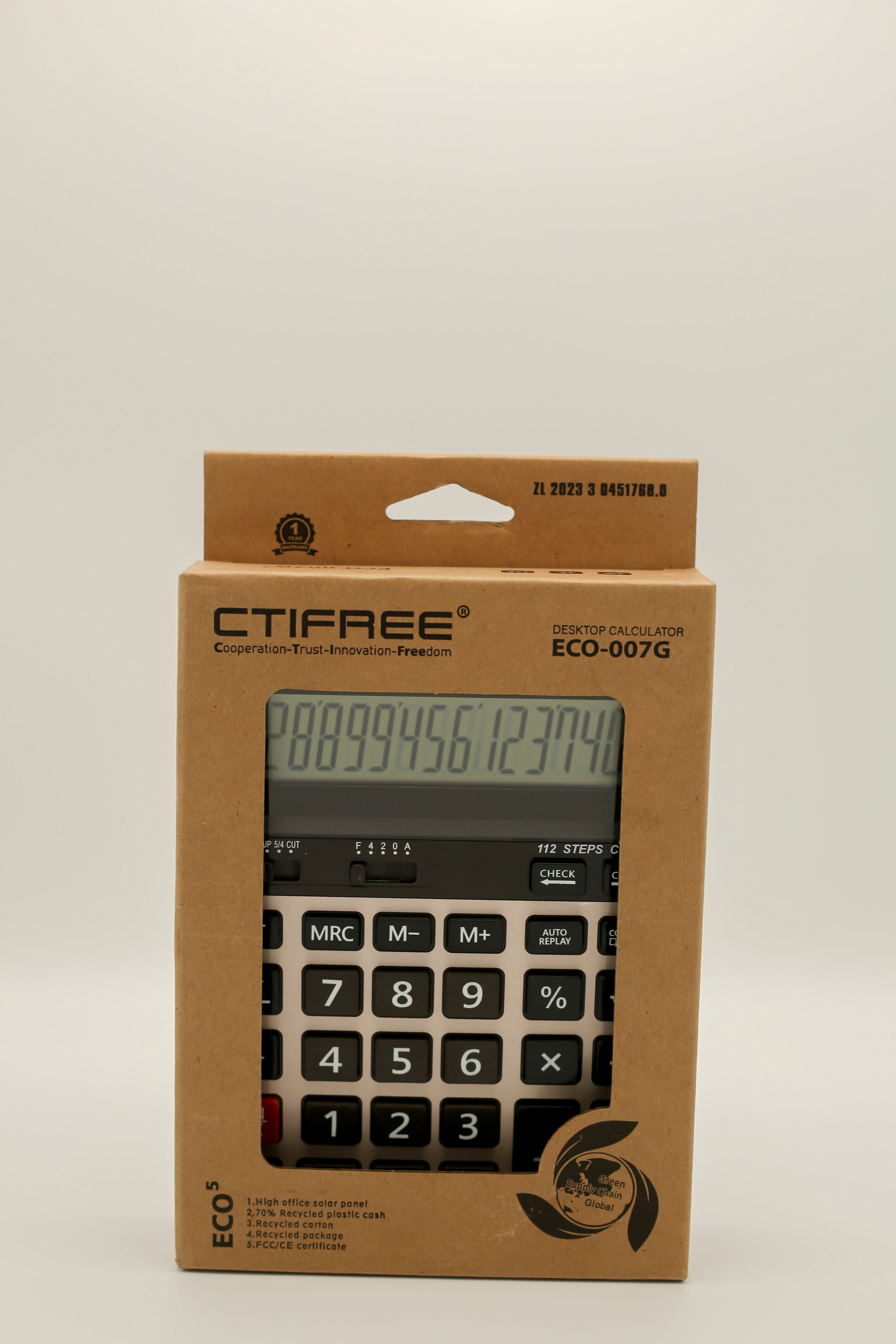 Calculator Ctifree ECO-007G