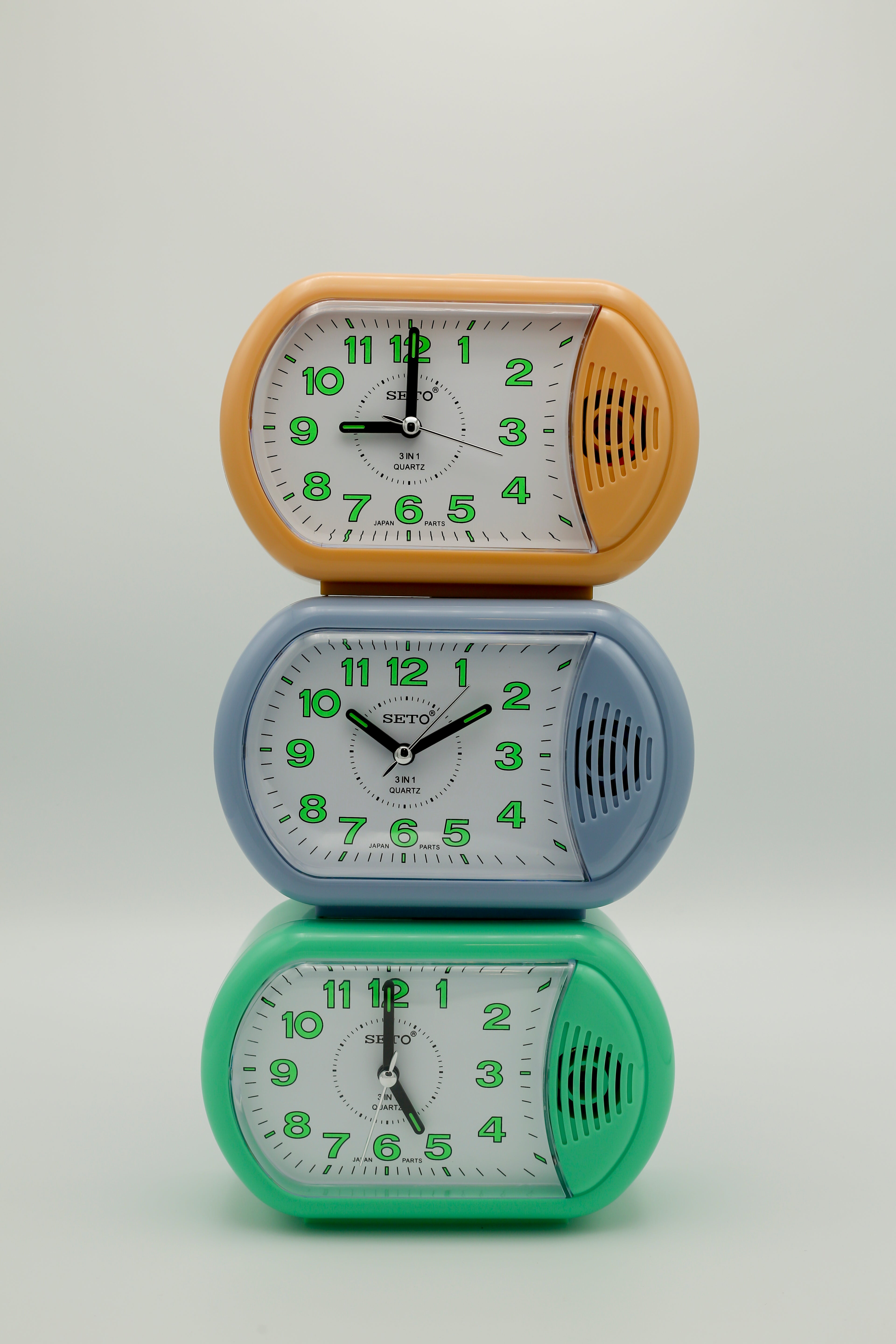 Seto Alarm Clock 3 in 1 Bell Light Double Alarm FS-C