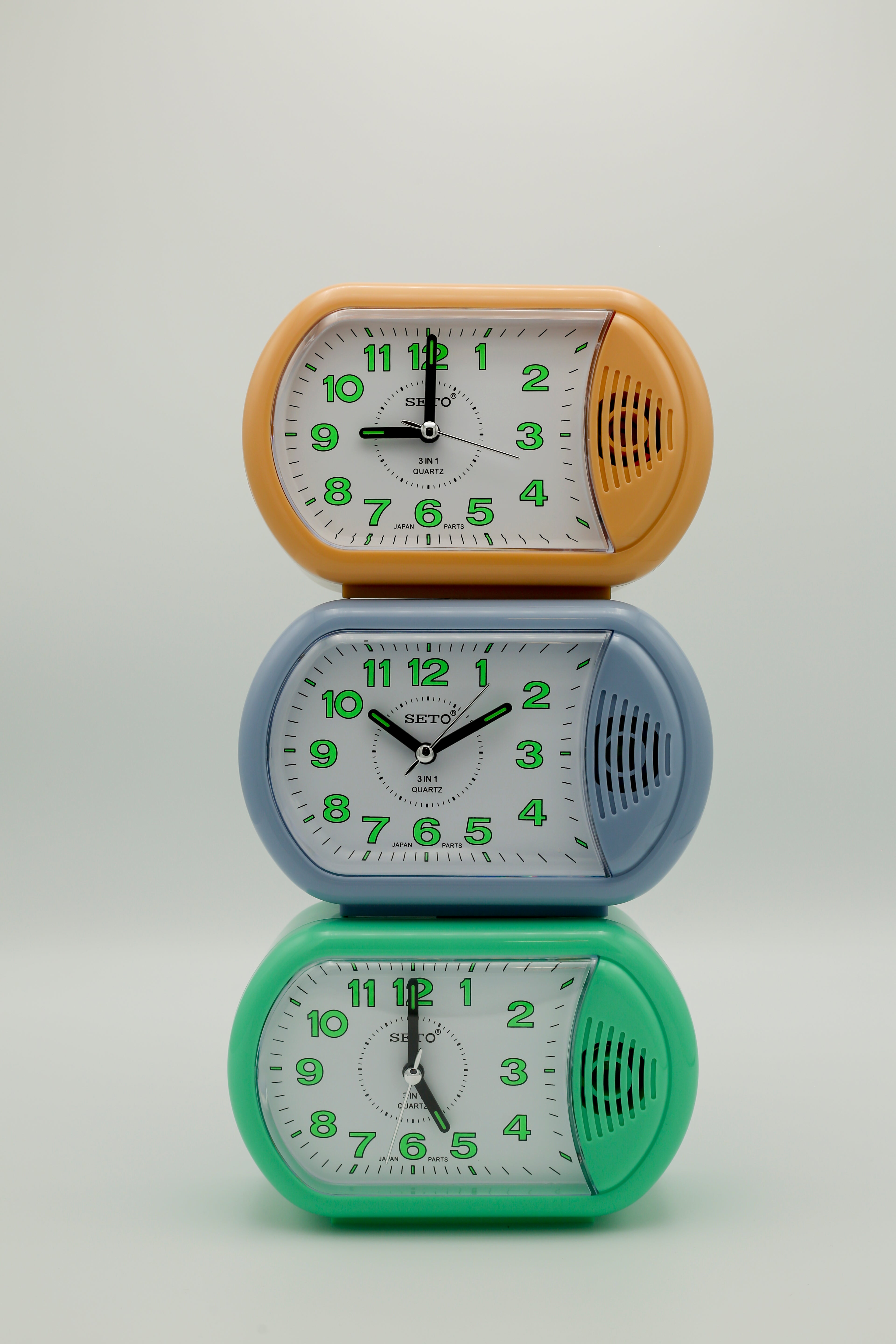 Seto Alarm Clock 3 in 1 Bell Light Double Alarm FS-C