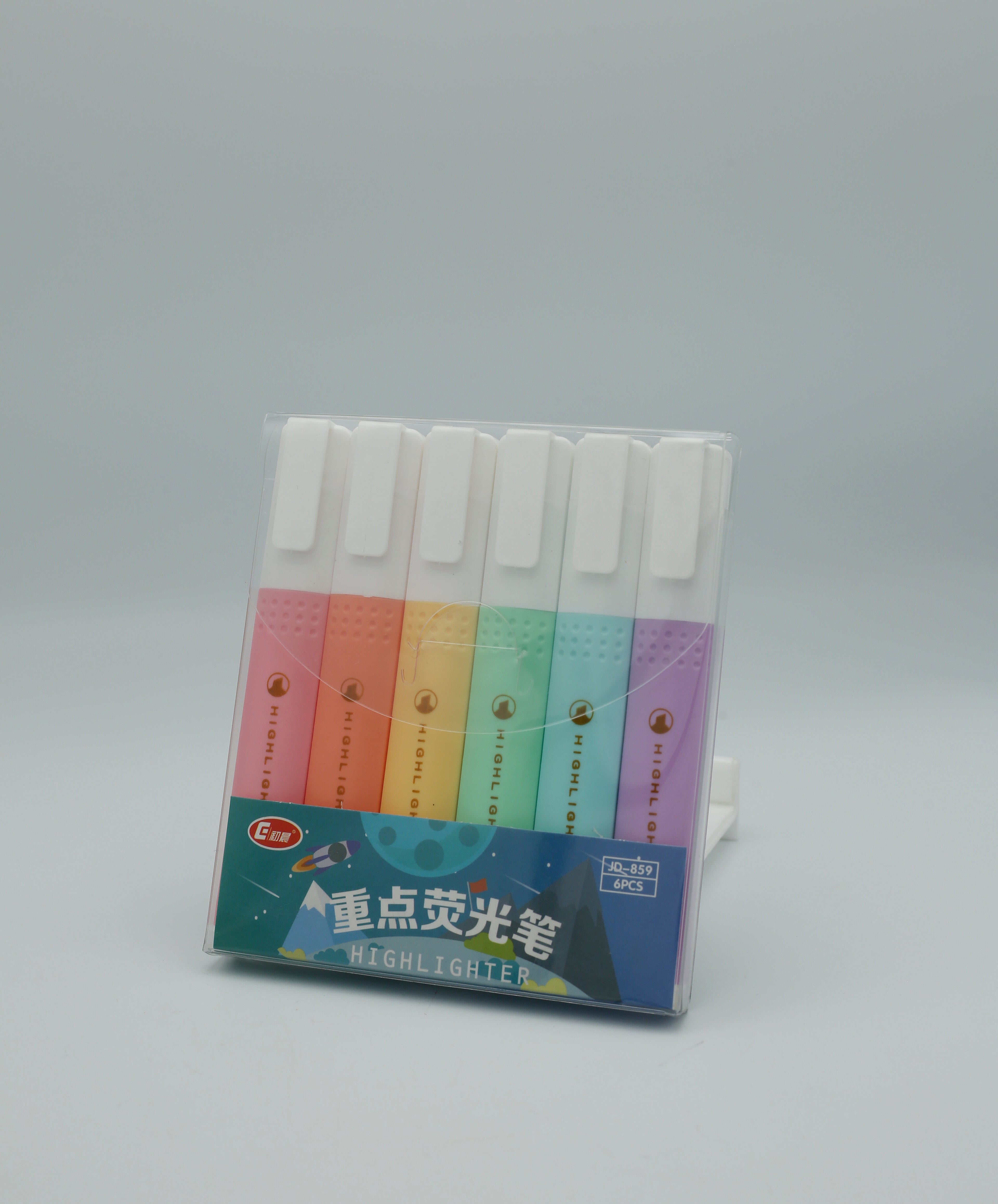 SK Highlighter Pen (6 colors) JD -859