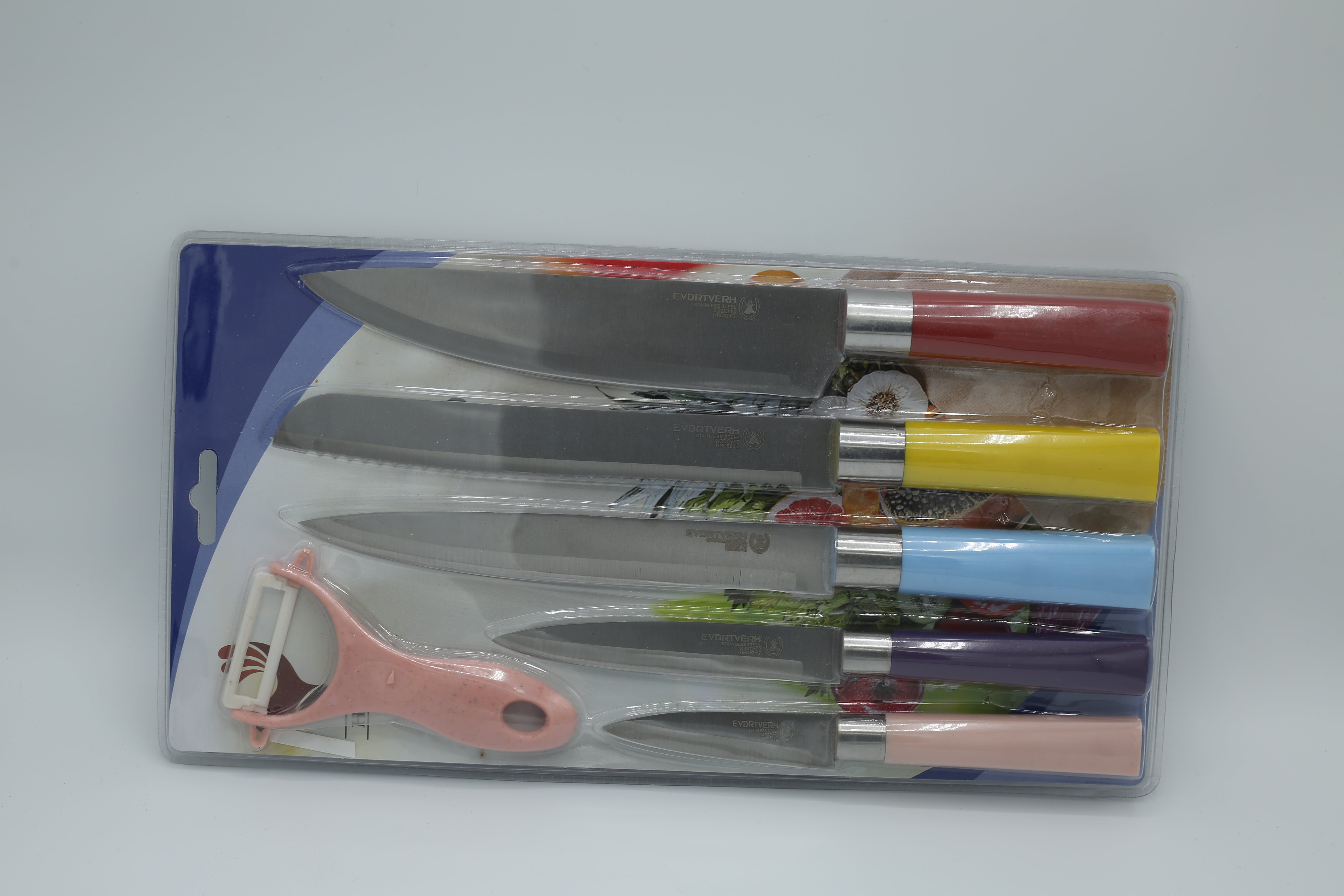 Knife Set 6 Pcs Stainless Steel KS-8