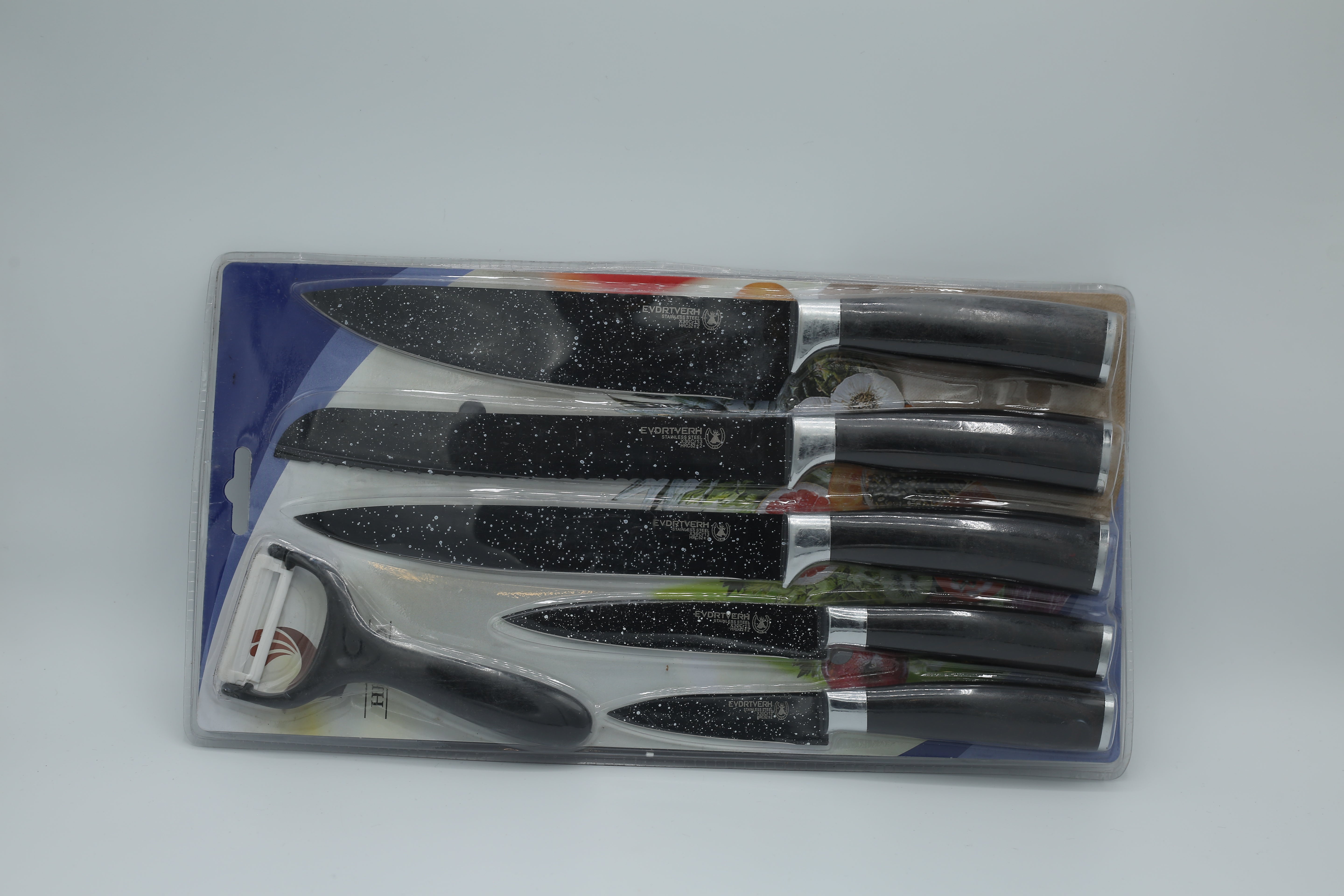 Knife Set 6 Pcs Stainless Steel KS-7