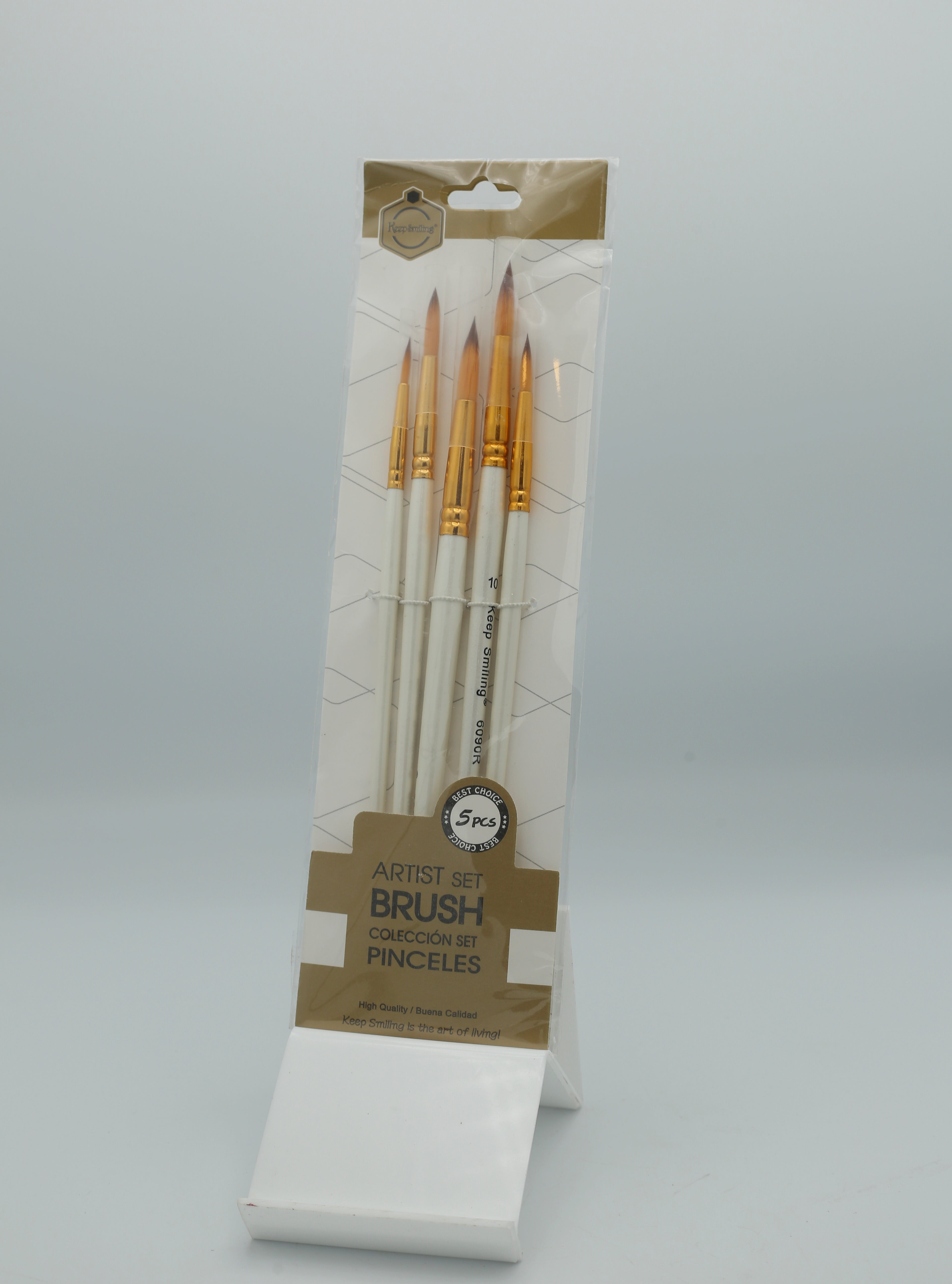 Keep Smiling Artist Brushes 5pcs BR-6090R