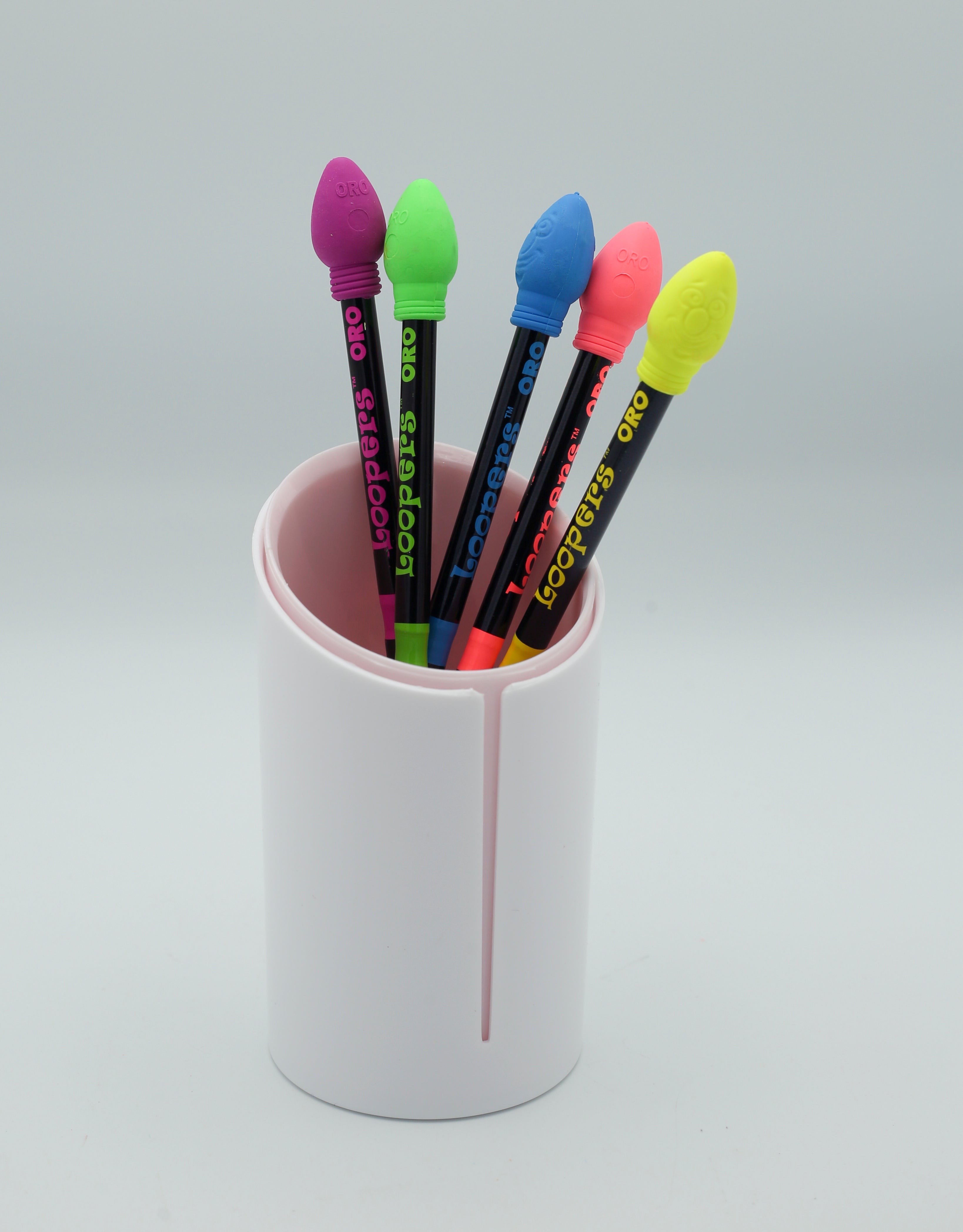 ORO Loopers Bulb Pencil Jar 24pc ORO-901JS