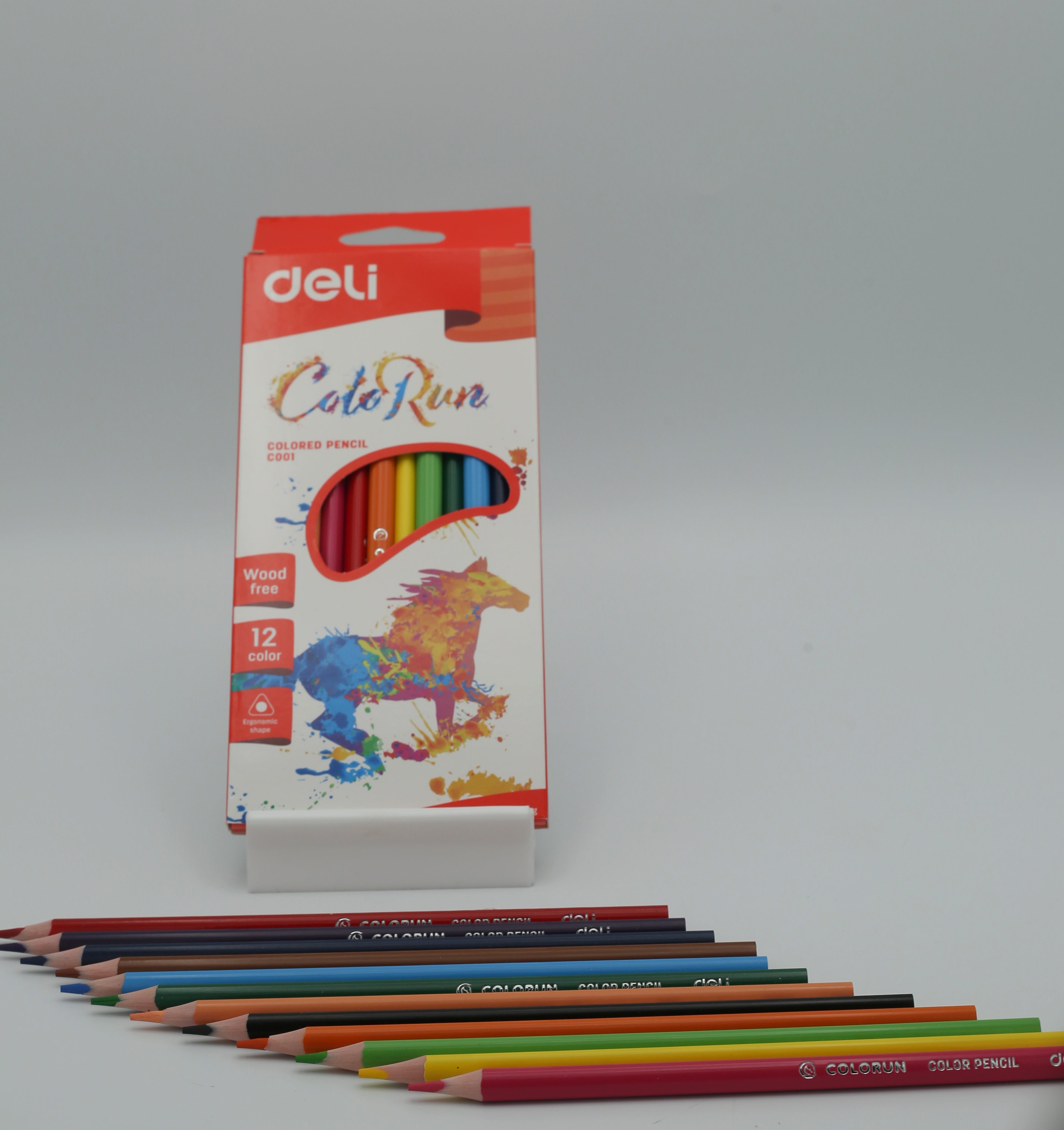 Deli Colour Pencil 12 Colour Full