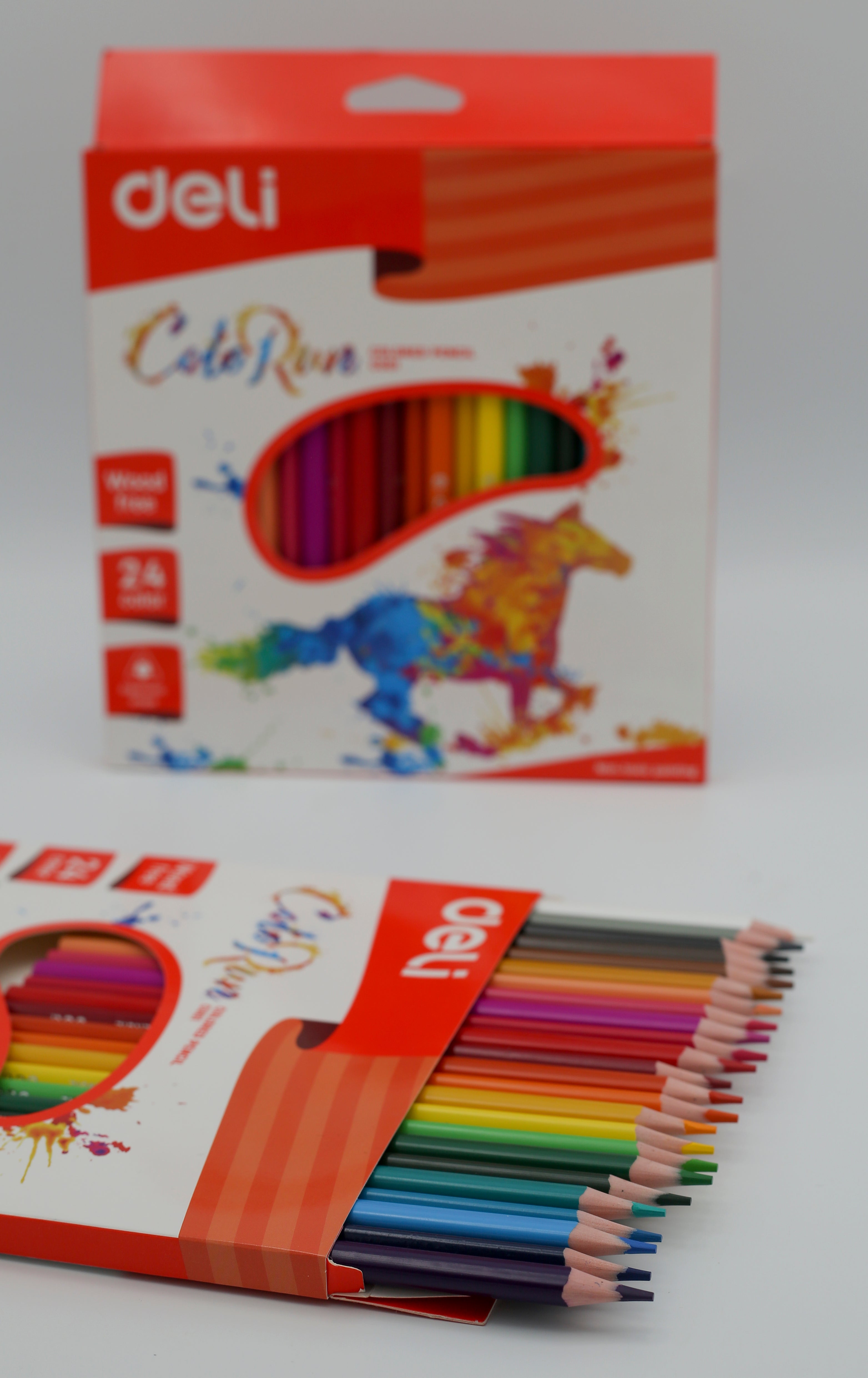Deli Colour Pencil 24 Colour Full