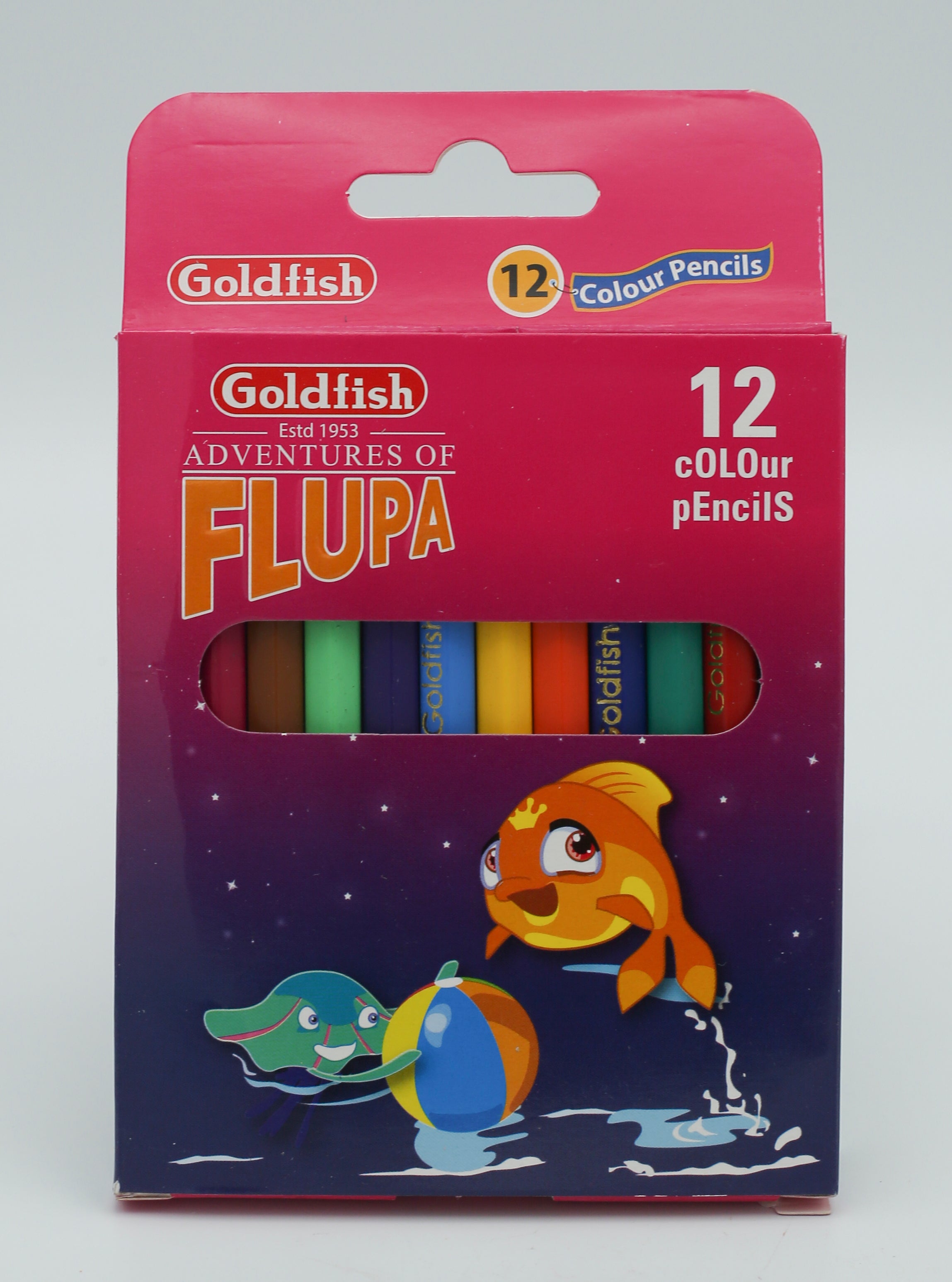 Colour Pencil Flupa Gold Fish  12 H