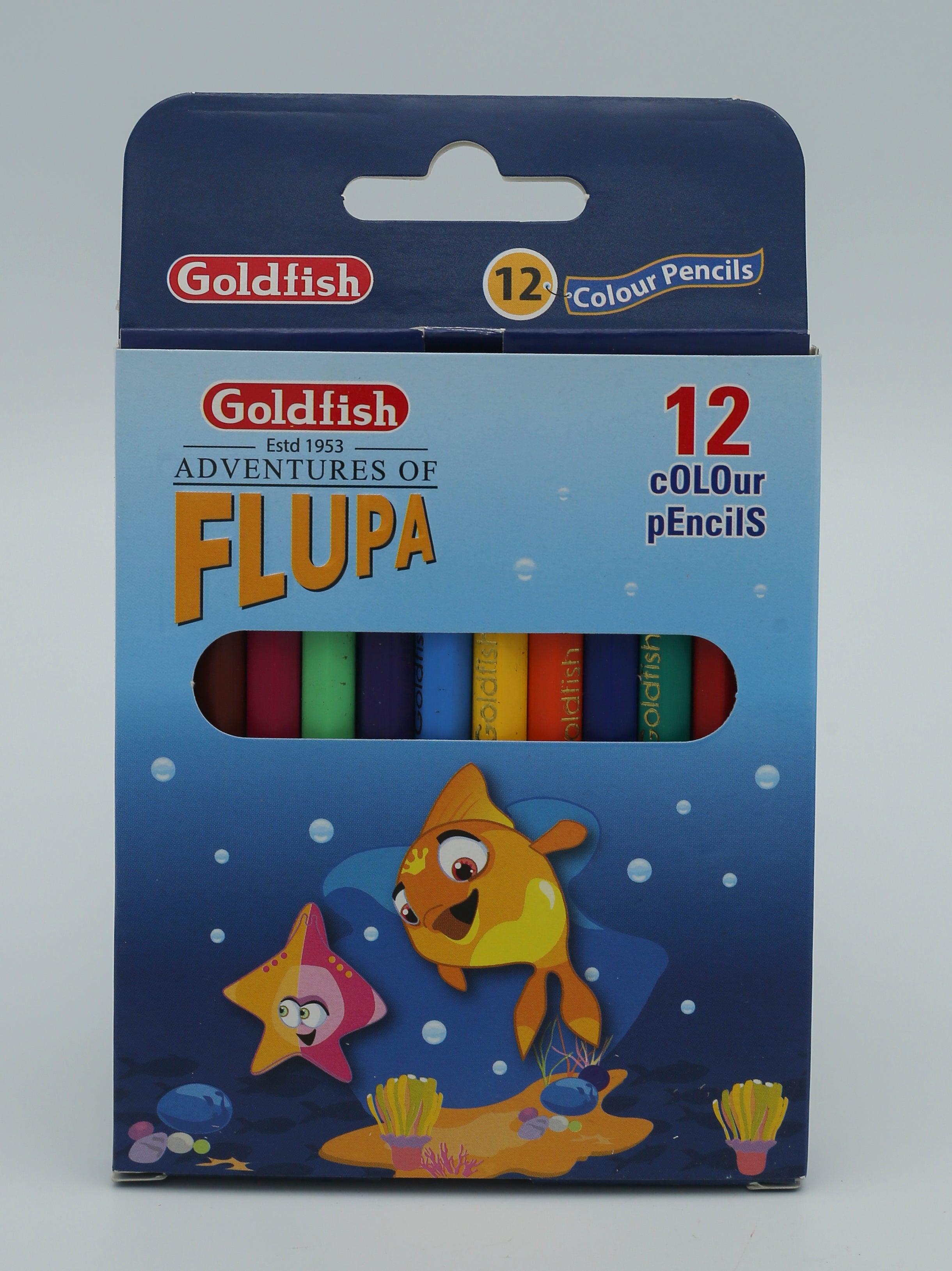 Colour Pencil Flupa Gold Fish  12 H