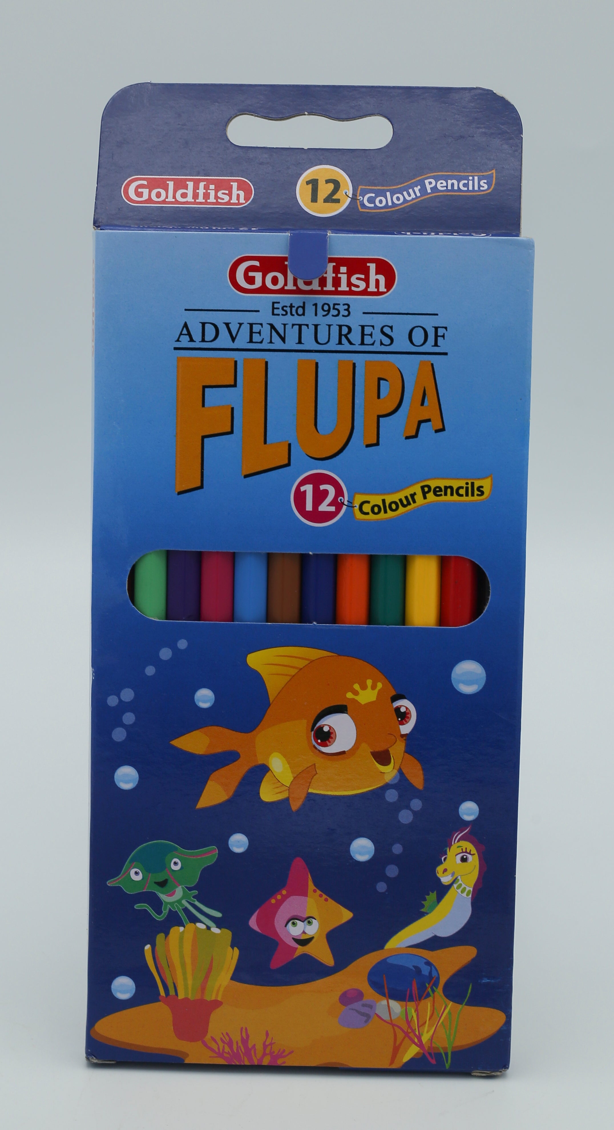 Colour Pencil Flupa Golden Fish 12 F