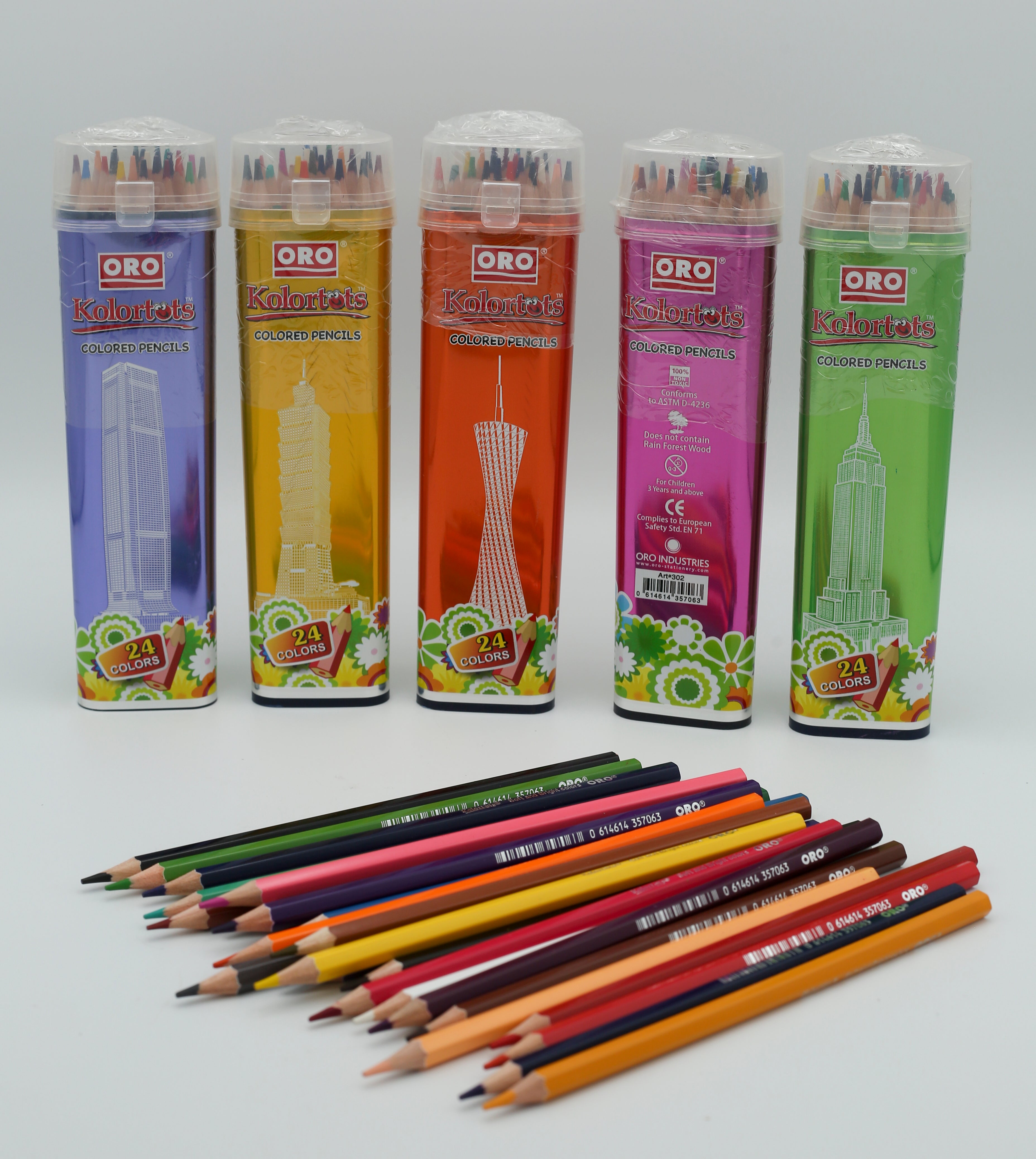 Colour Pencil ORO-302 24 PCF