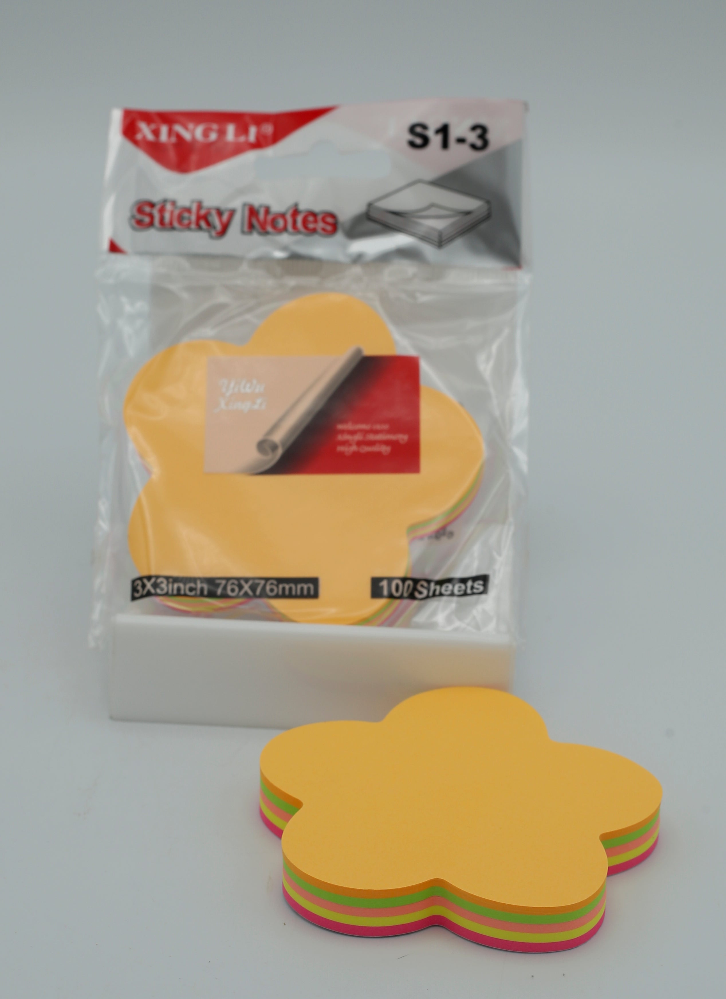 Sticky Notes Pad Multi Light Colour Line 3x5