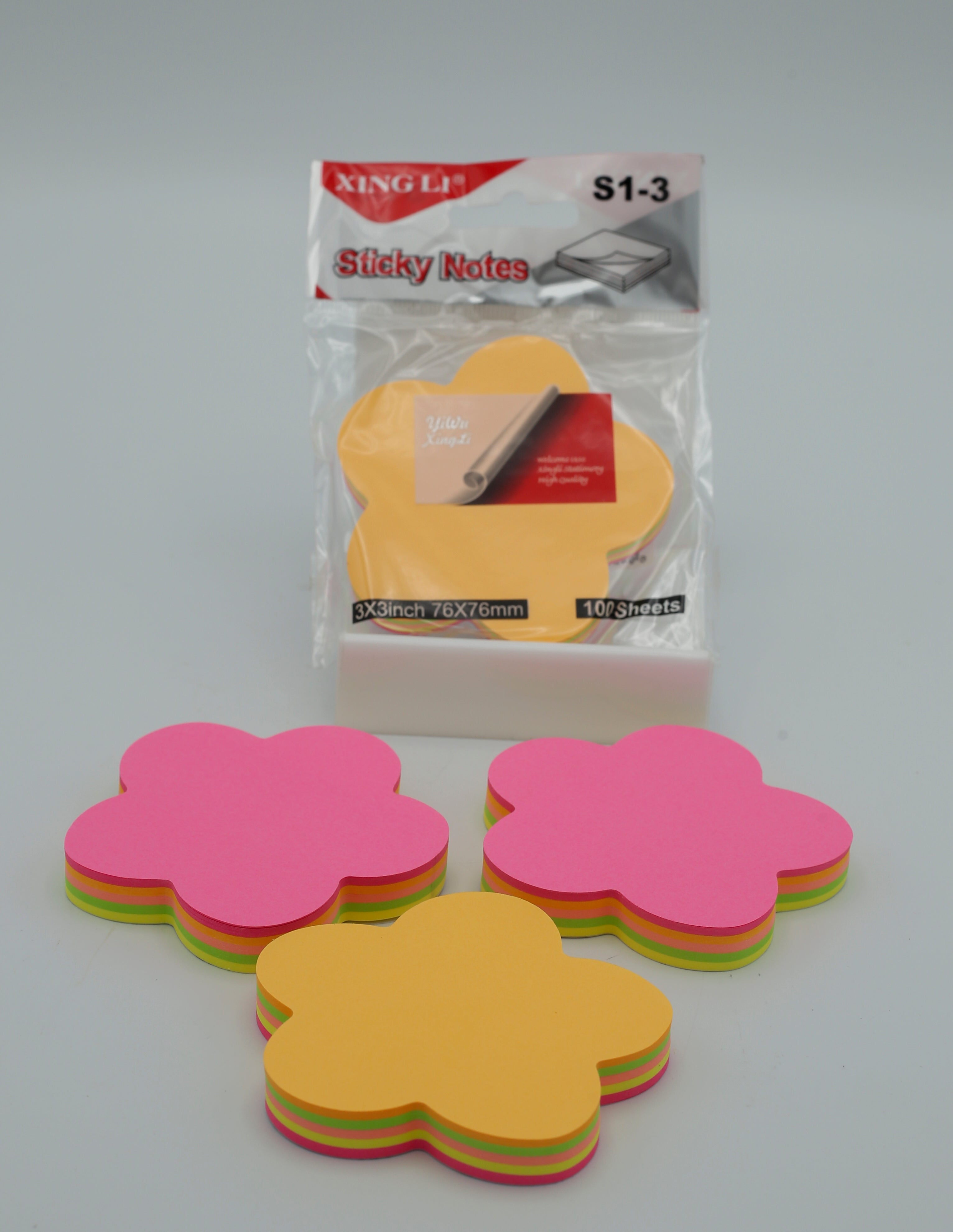 Sticky Notes Pad Multi Light Colour Line 3x5