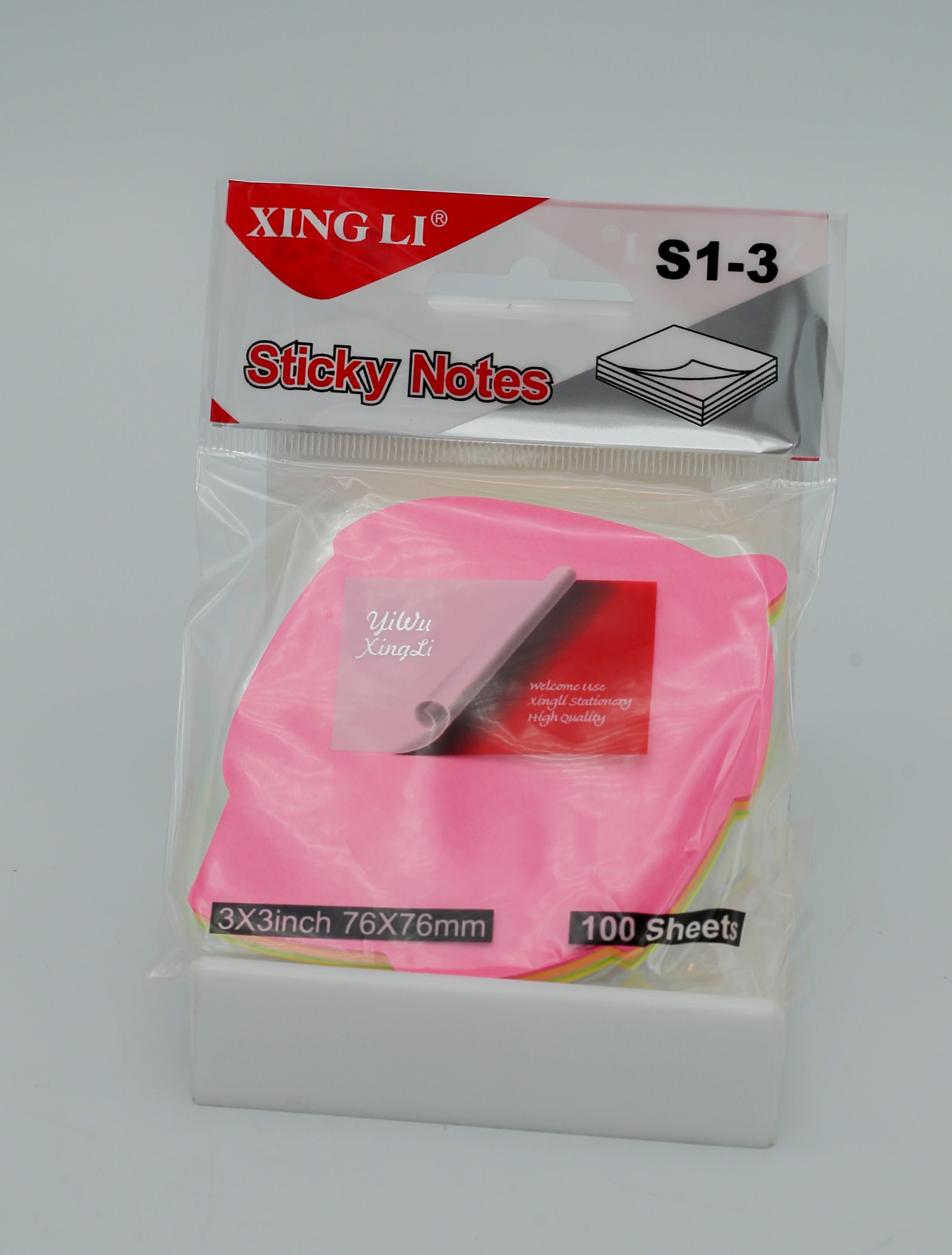 Sticky Notes Pad Multi Light Colour Line 3x5