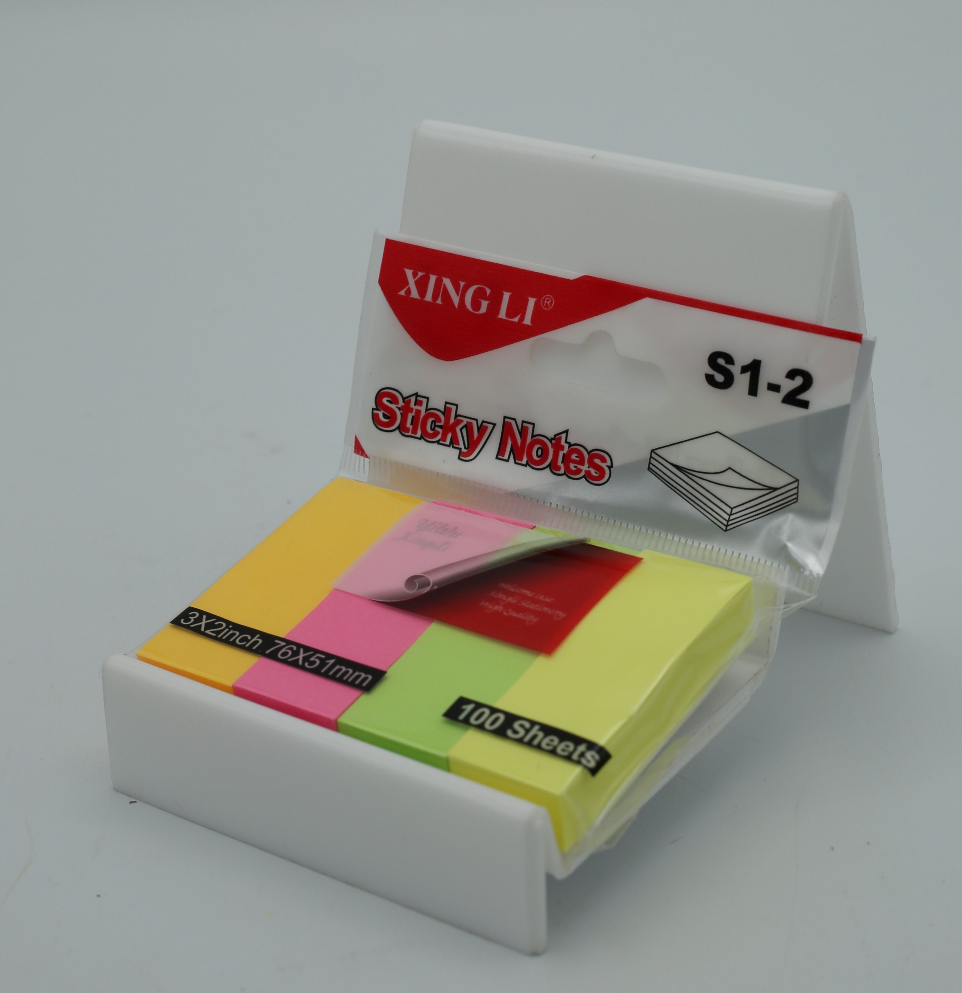 Sticky Notes Pad Multi Colour 3x3 4 Cut
