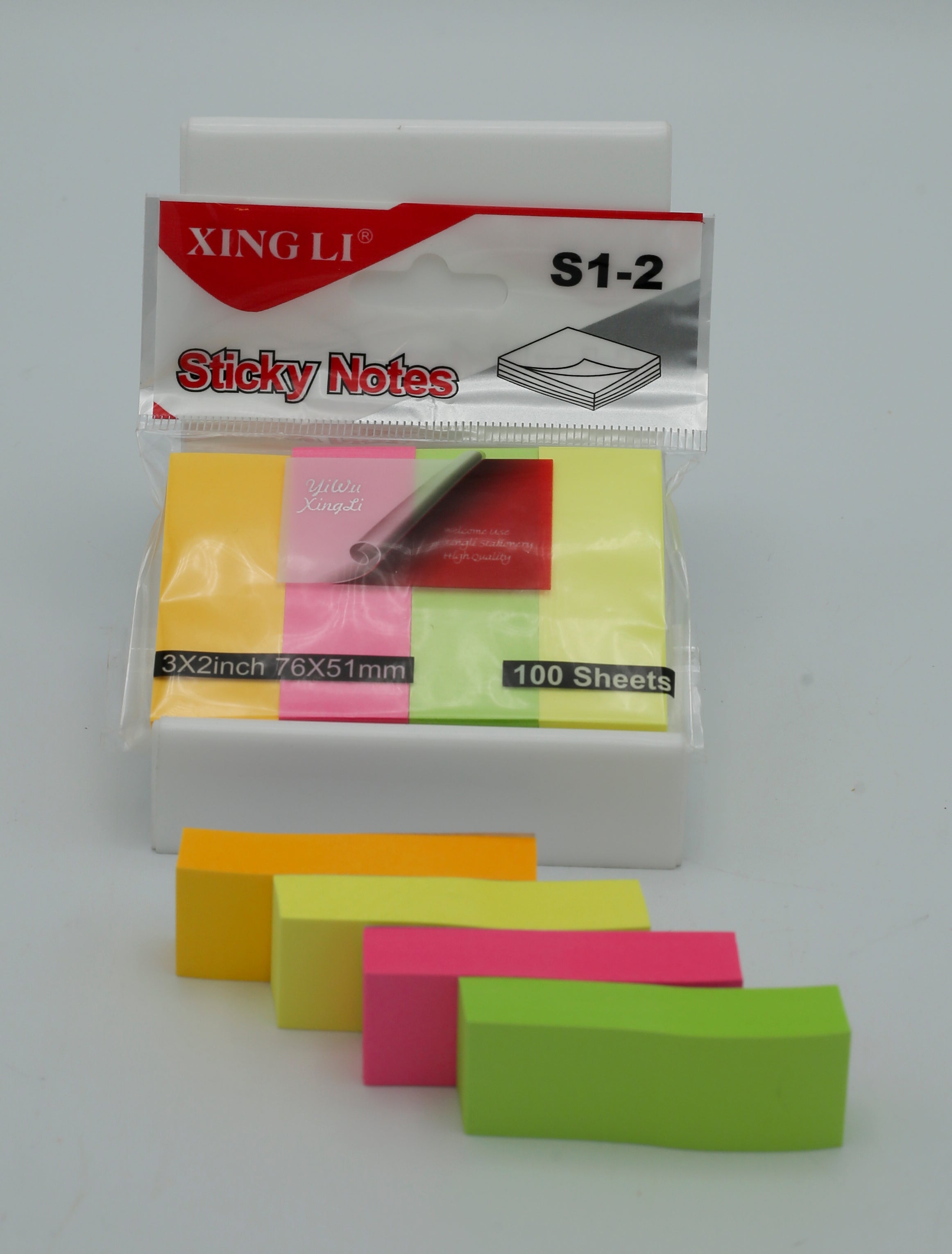 Sticky Notes Pad Multi Colour 3x3 4 Cut