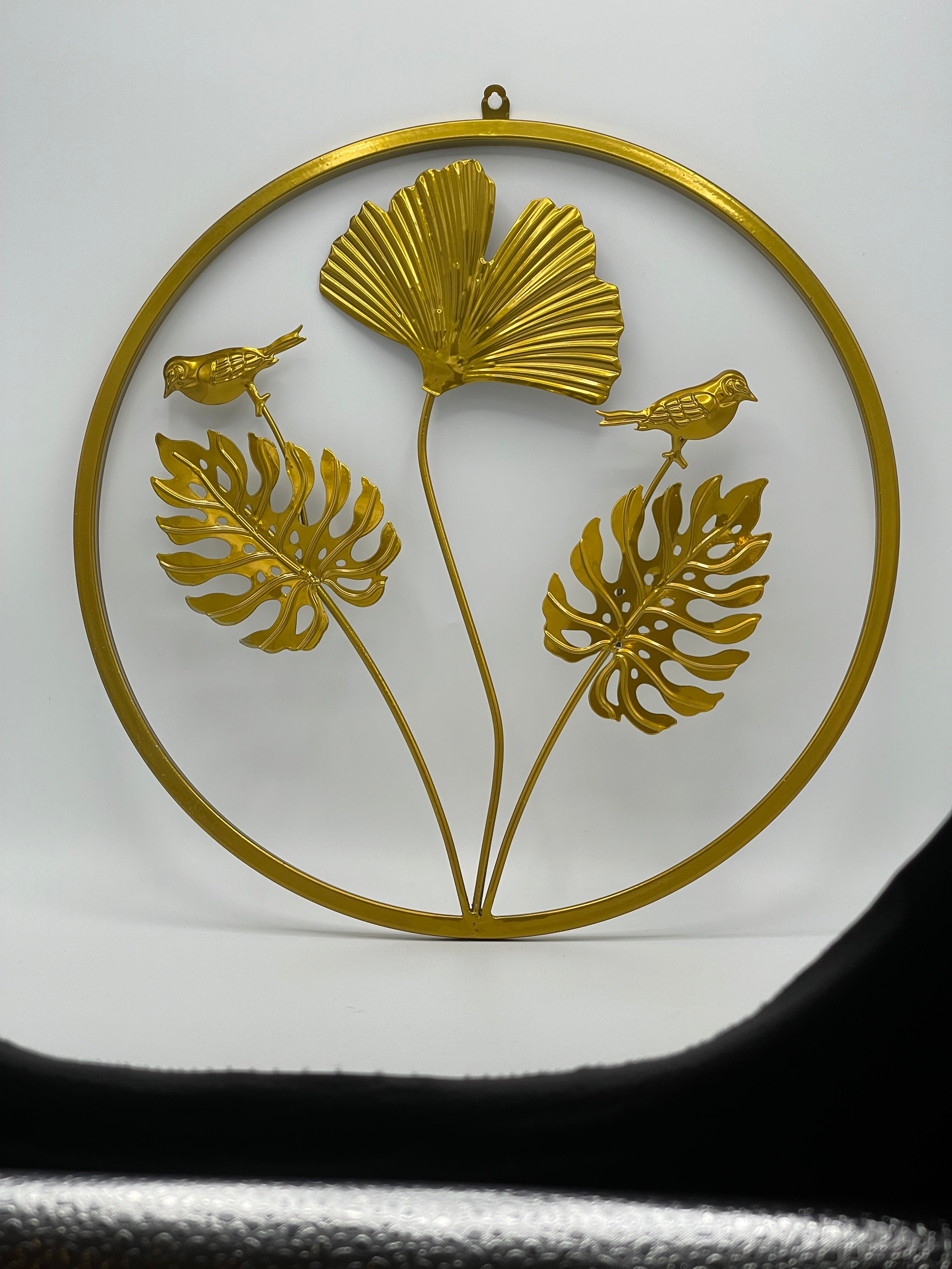 Golden Metalic Wall Art D-4