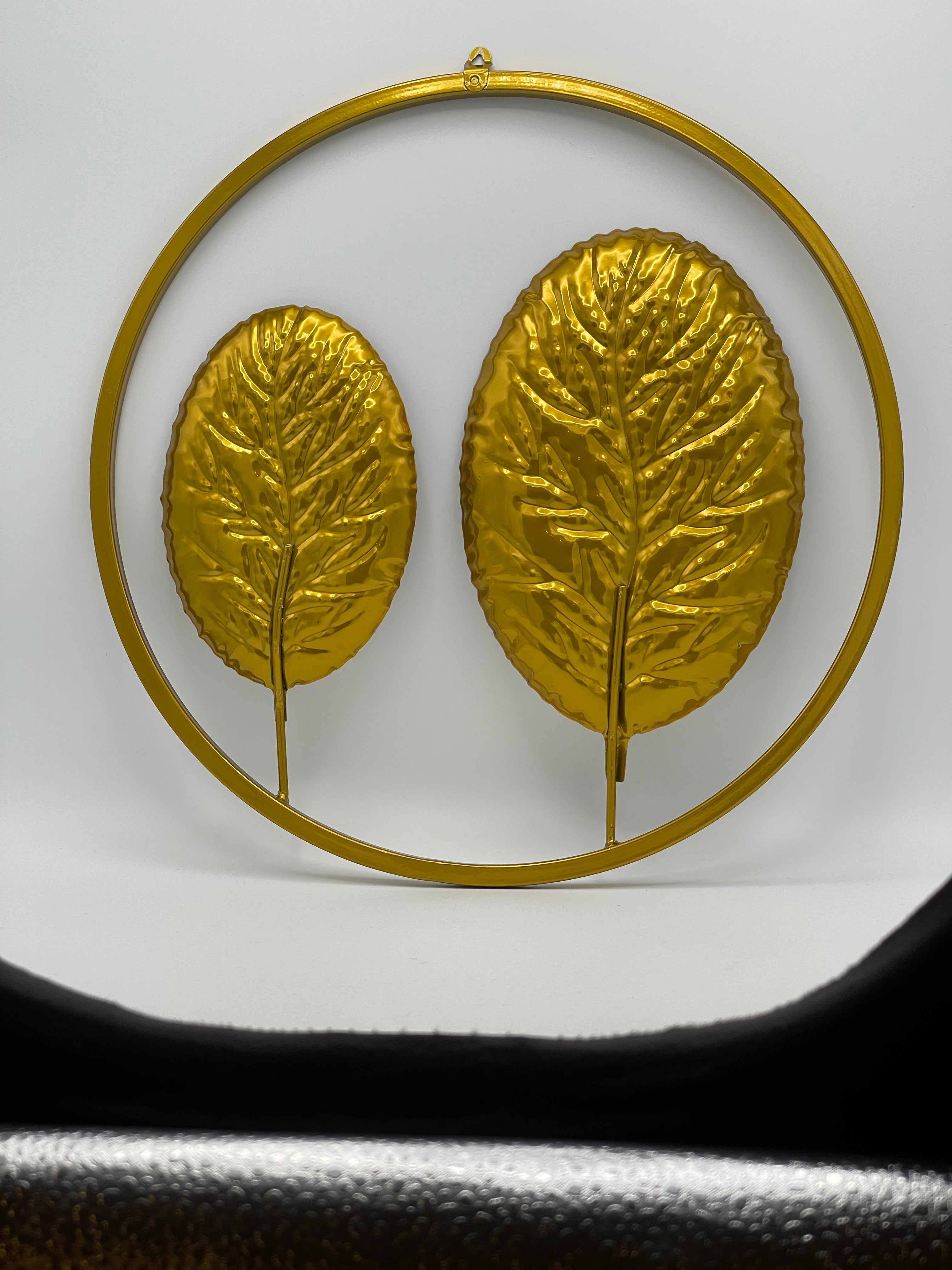 Golden Metalic Wall Art D-1