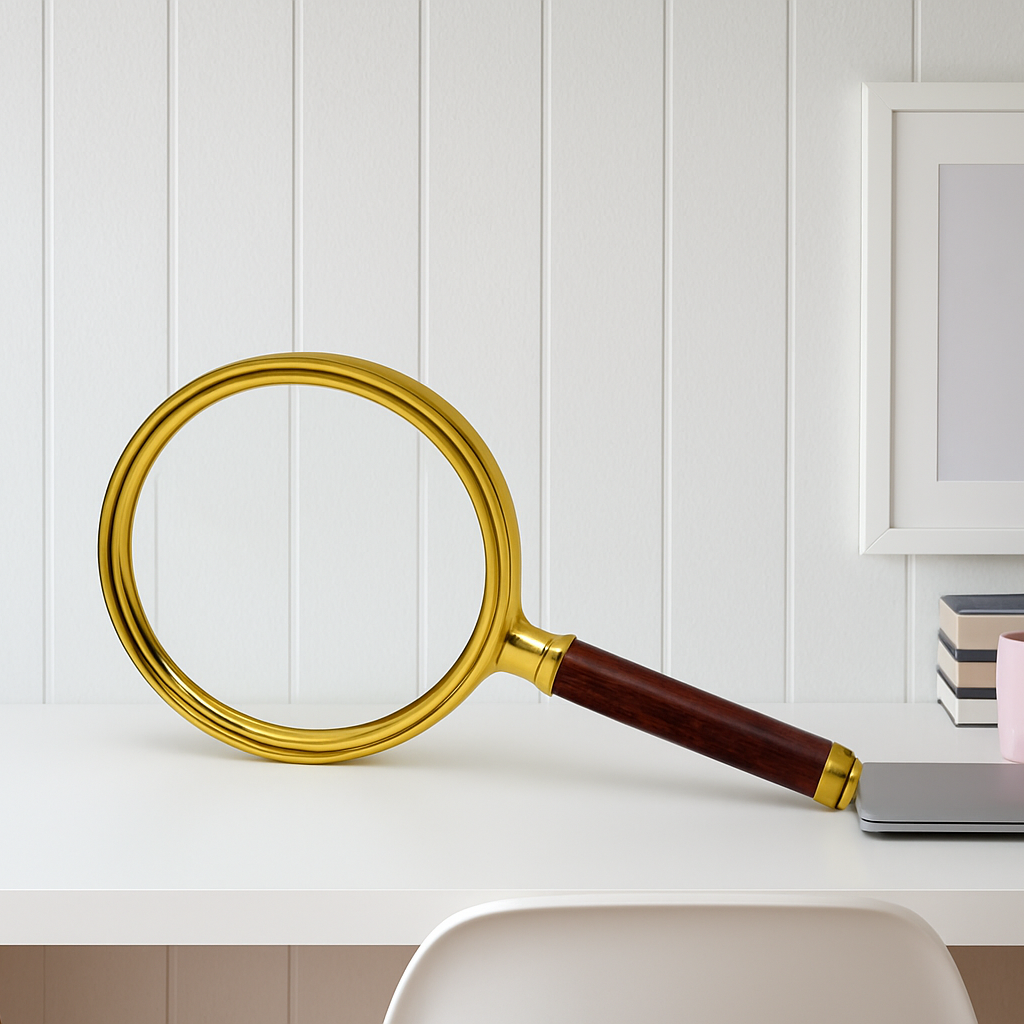 Magnifying Glass Golden 110MM