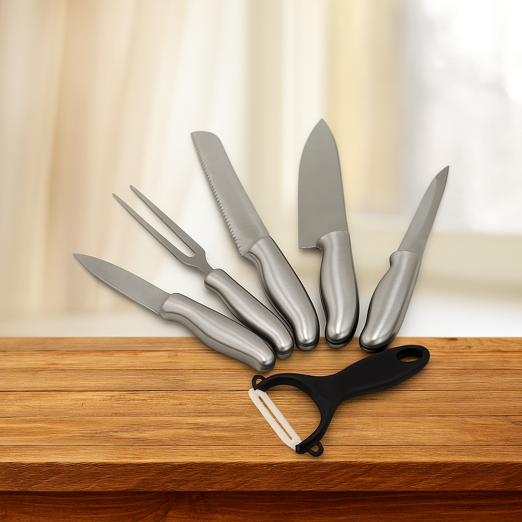 Premium Kitchenware Knife Set 6 Pcs Knife KS-3