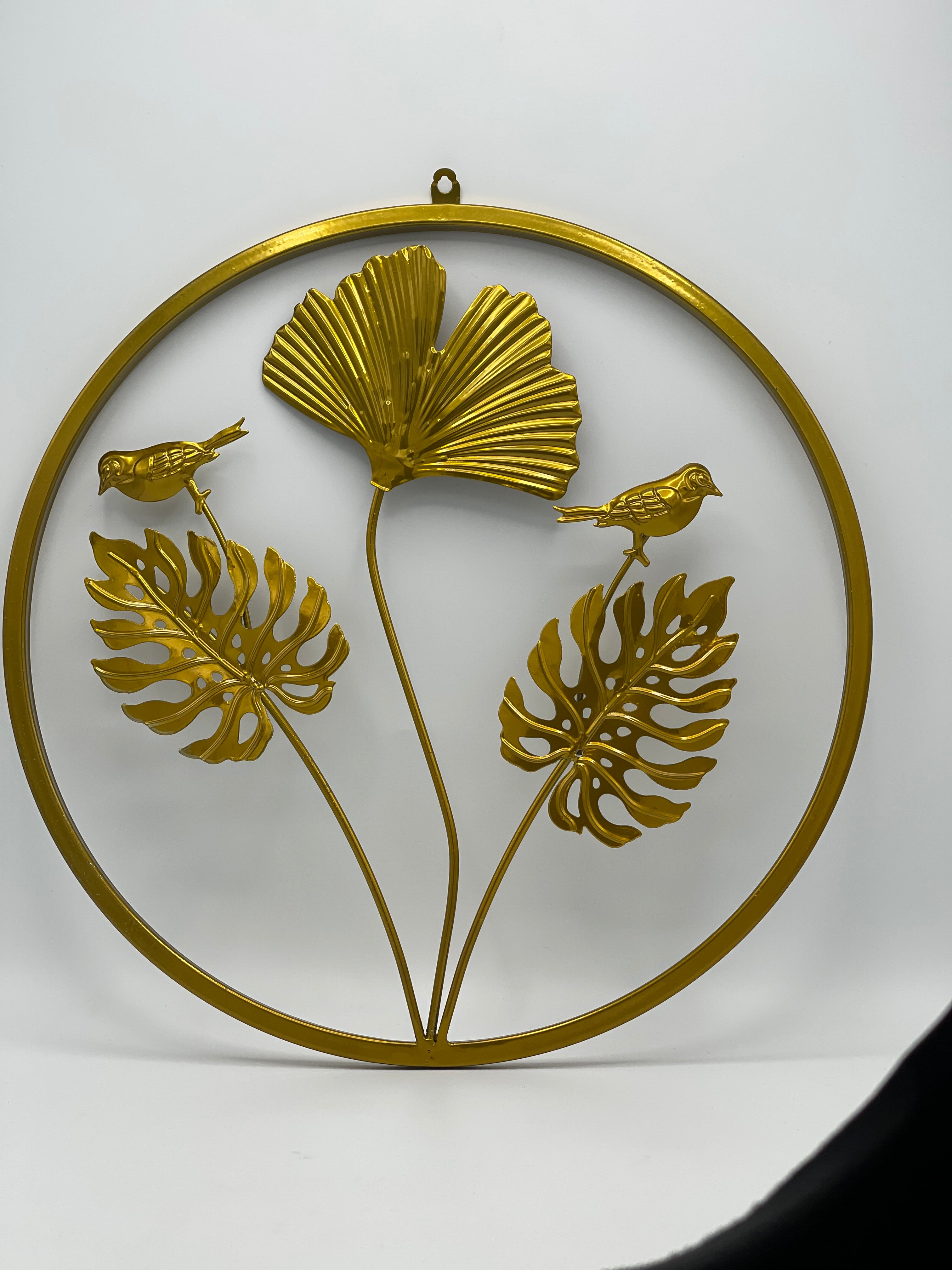 Golden Metalic Wall Art D-4