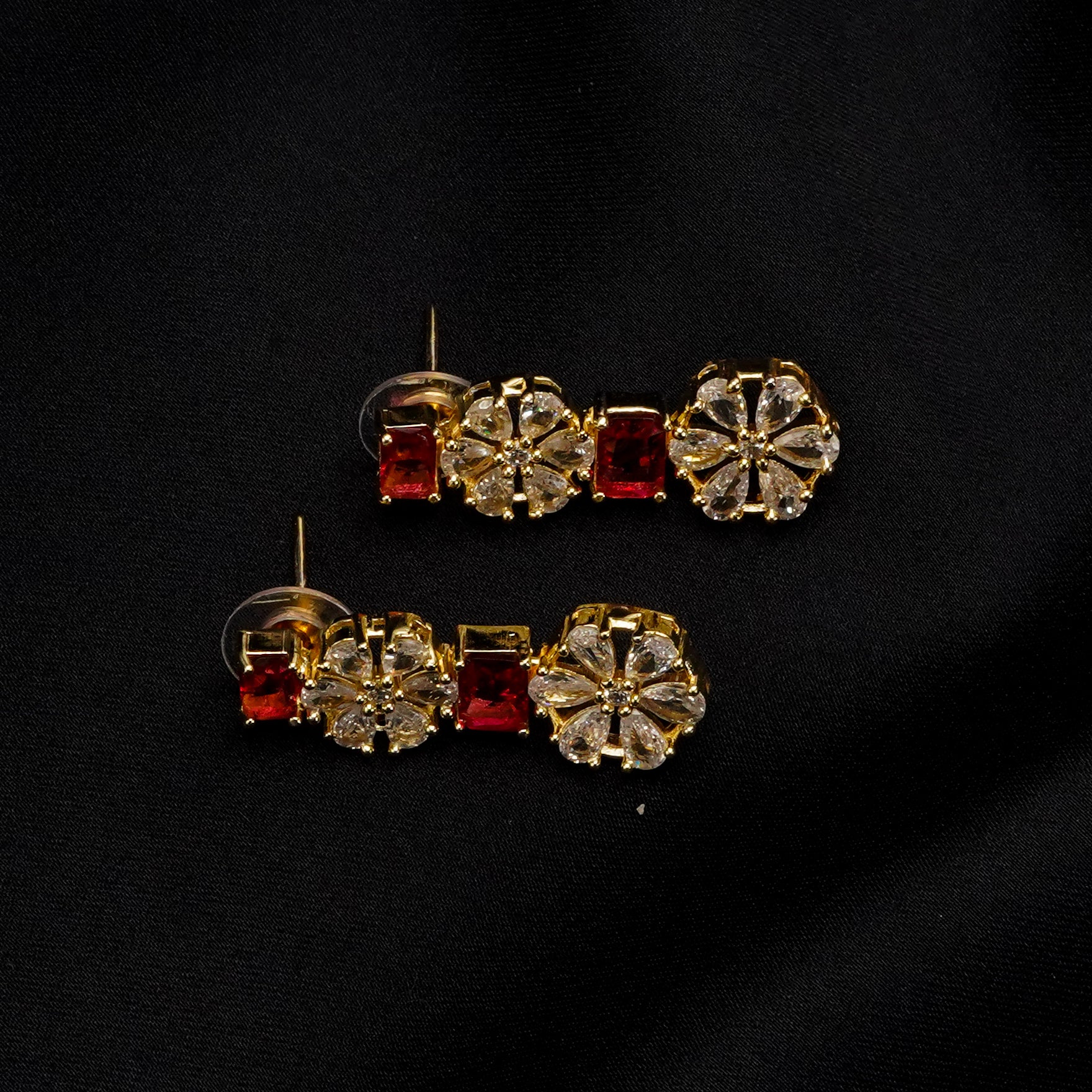 Stone Pendant with Earrings Set LS-16