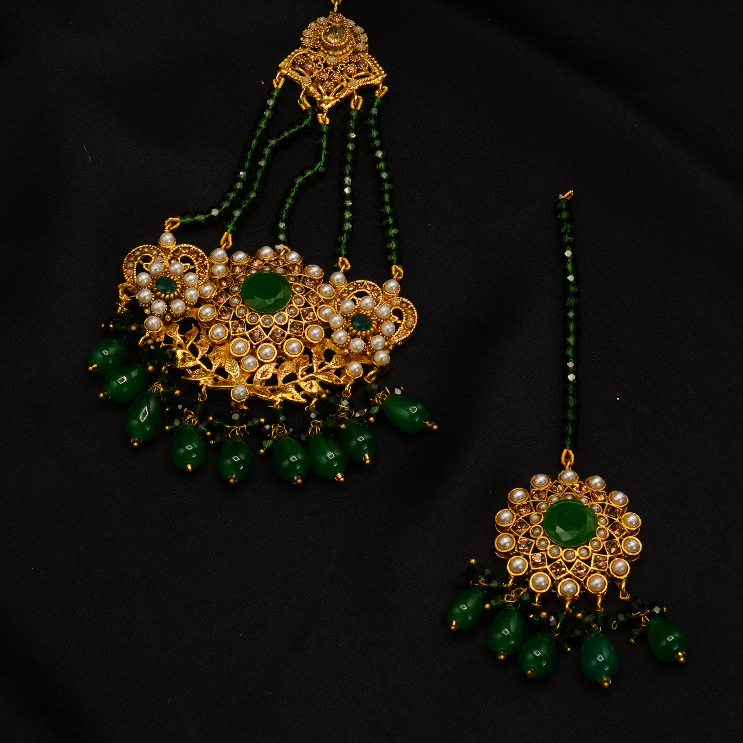 Complete Bridal Necklace Set JS-15