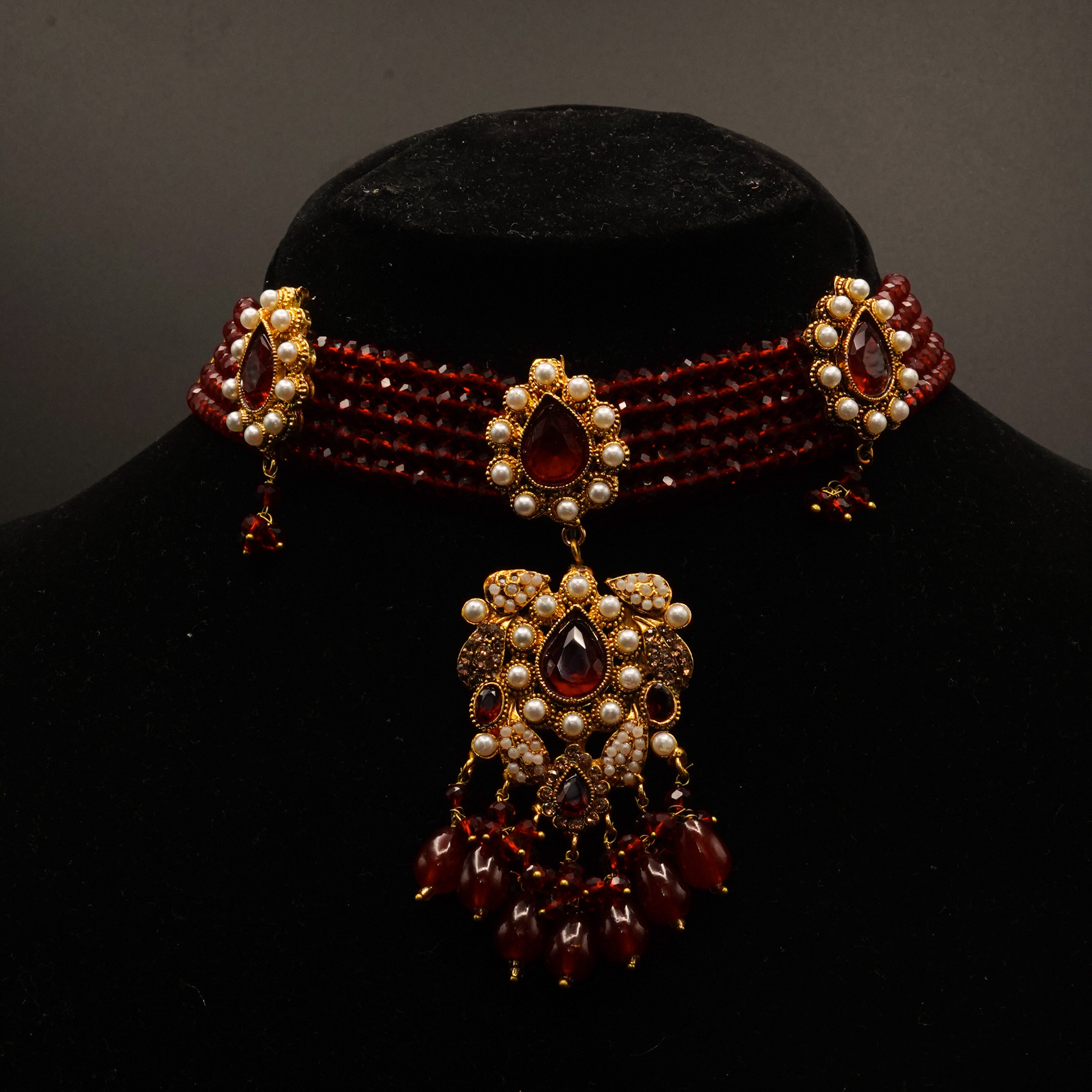 Complete Bridal Necklace Set JS-17