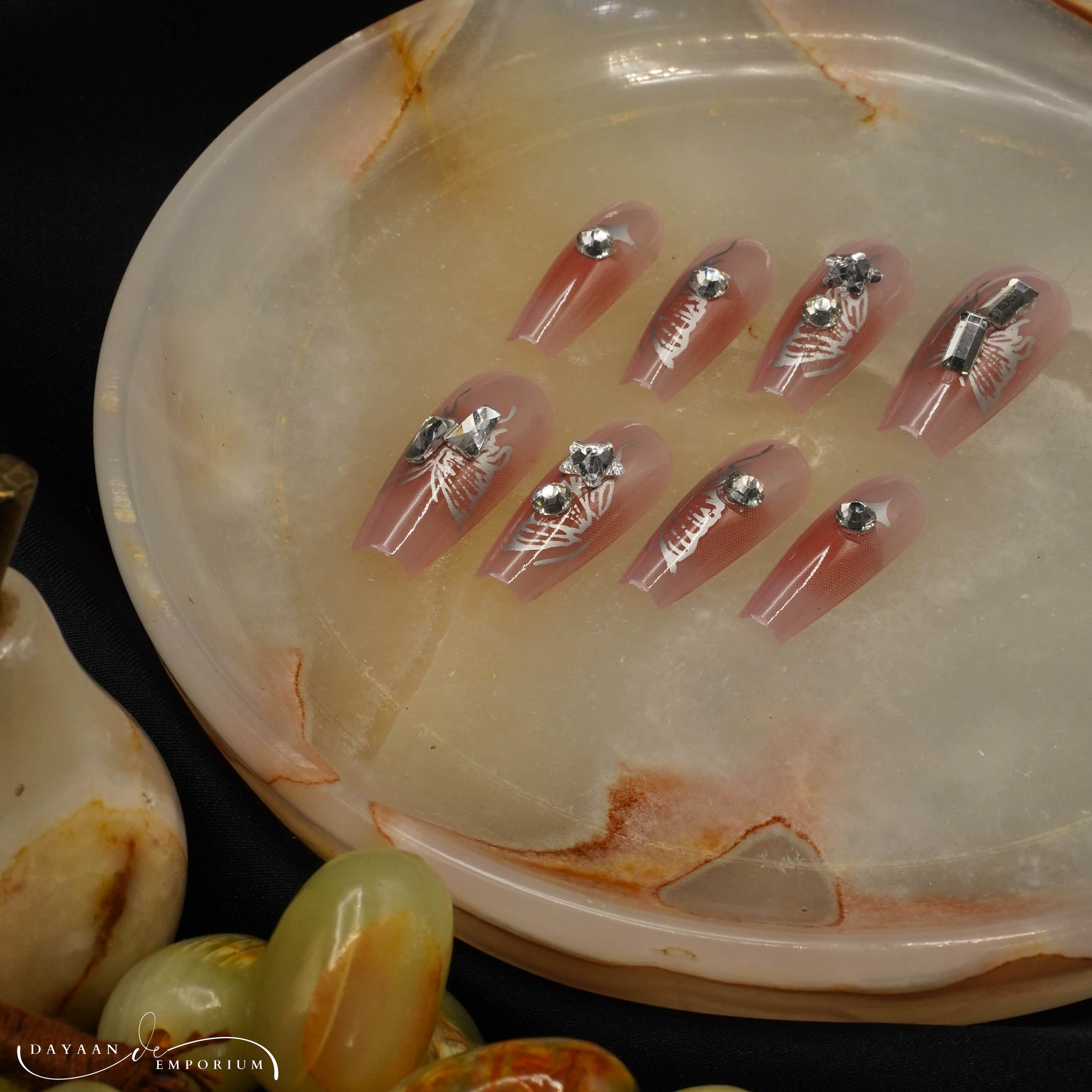 Beauty Nail Fancy 12pc D-3