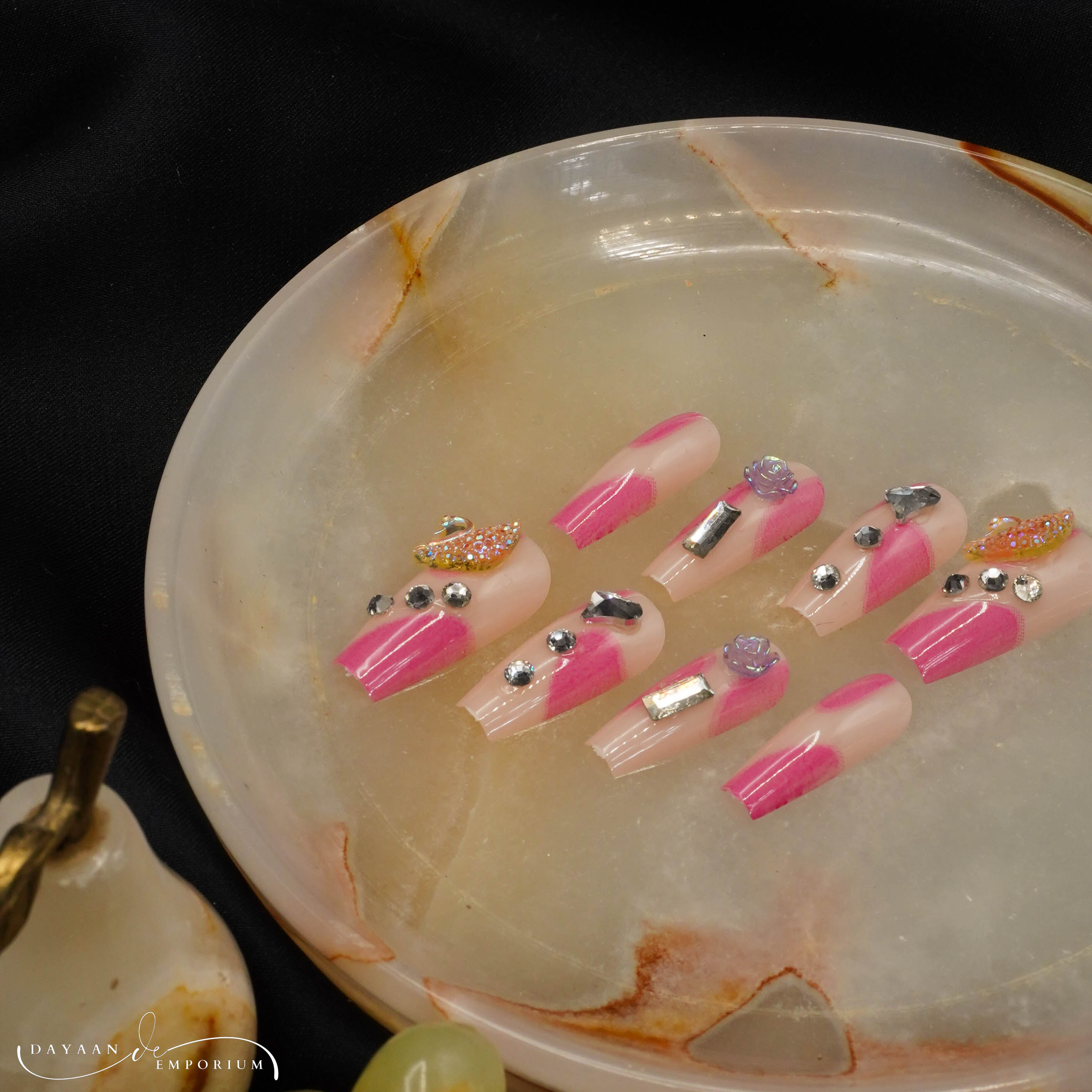 Beauty Nail Fancy 12pc D-9