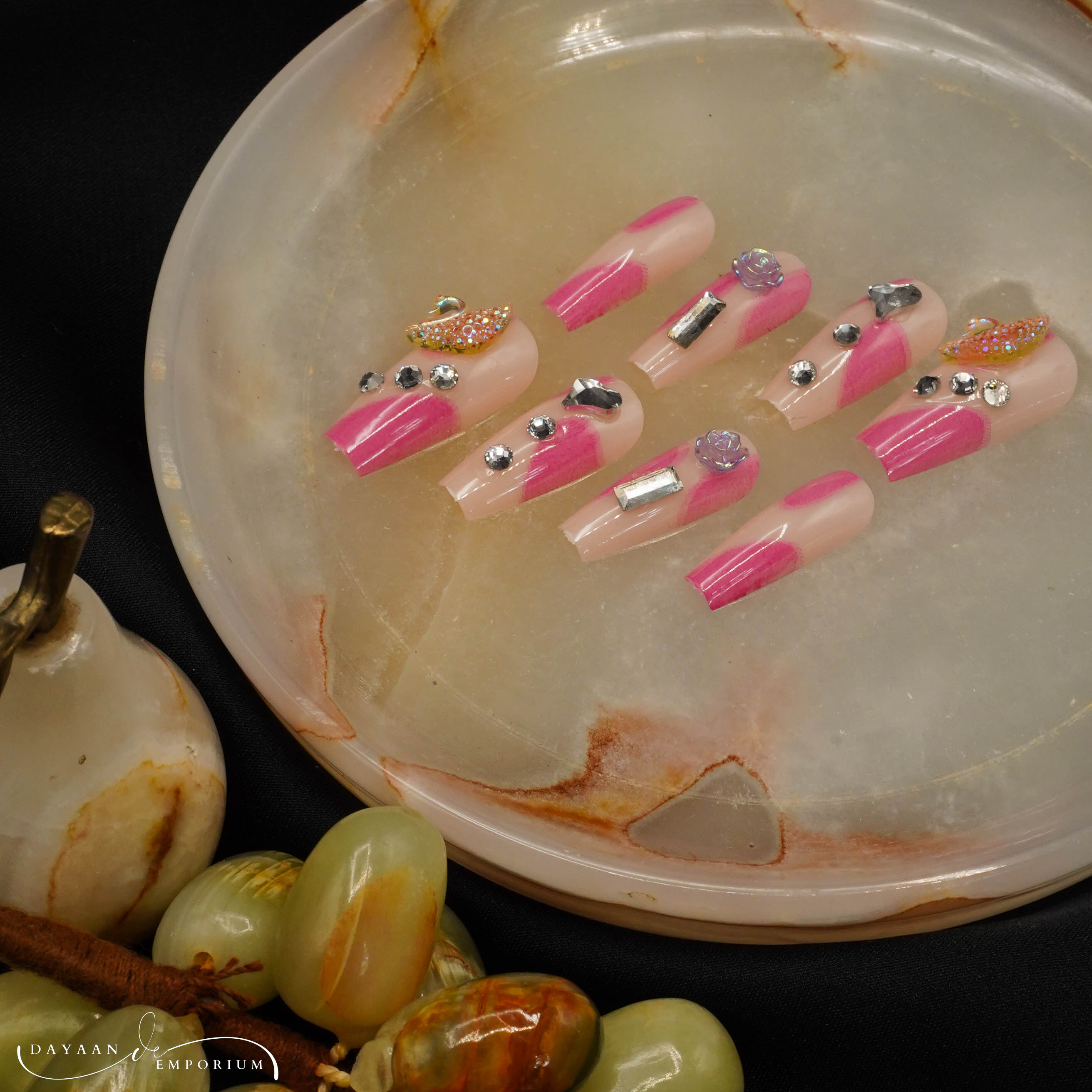 Beauty Nail Fancy 12pc D-9