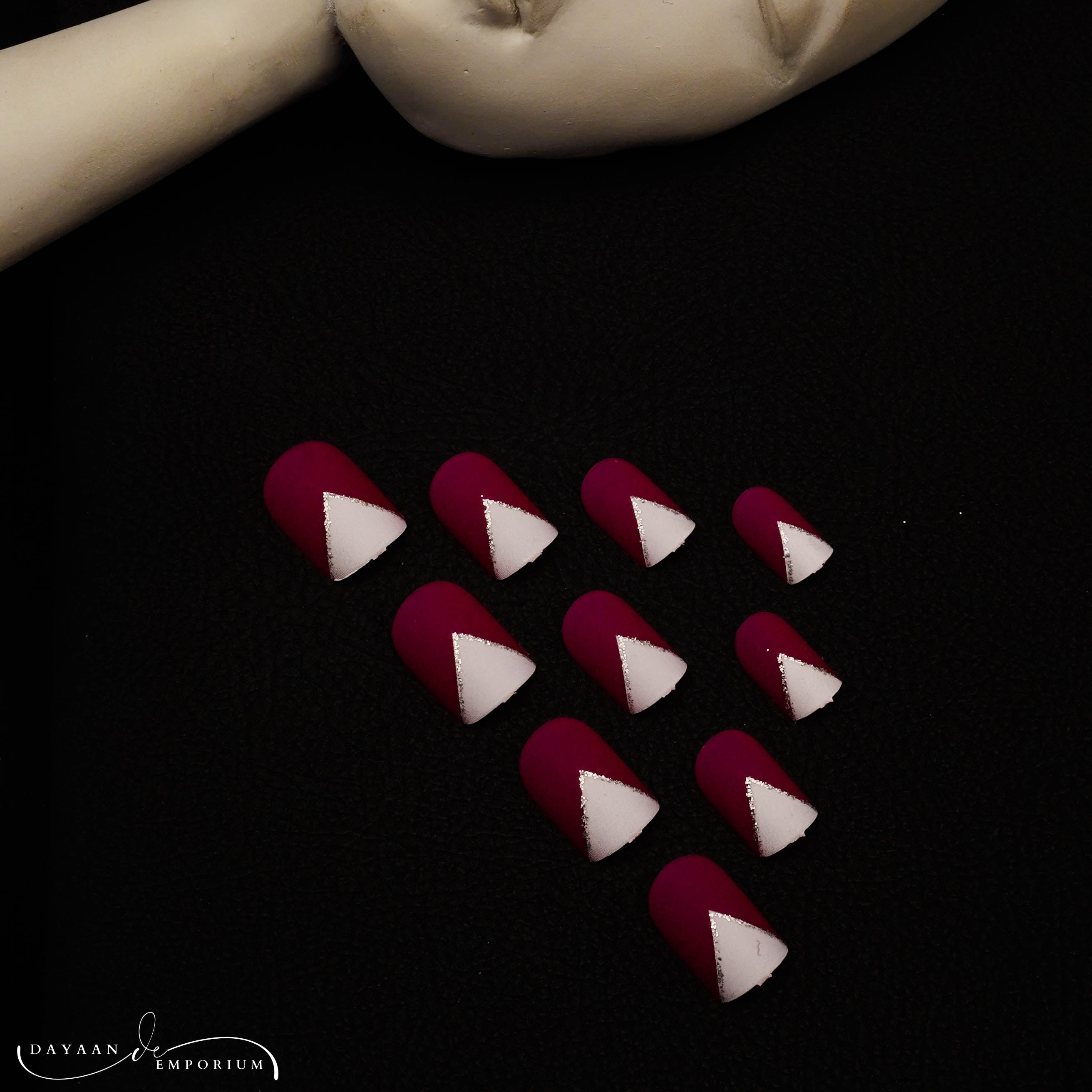 MISS Rose Fancy Nails 24 D-7