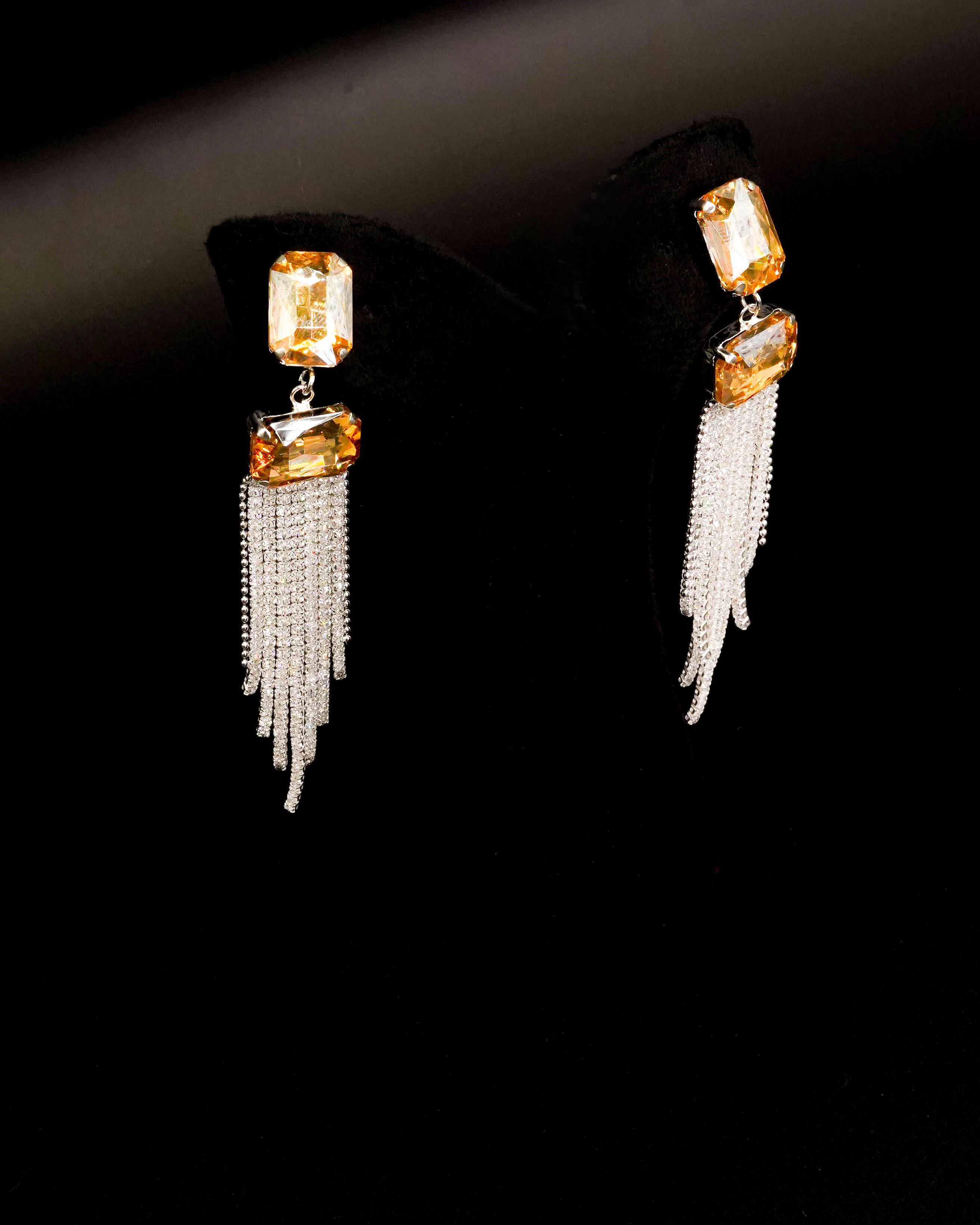 Silver Drop Earrings E-3