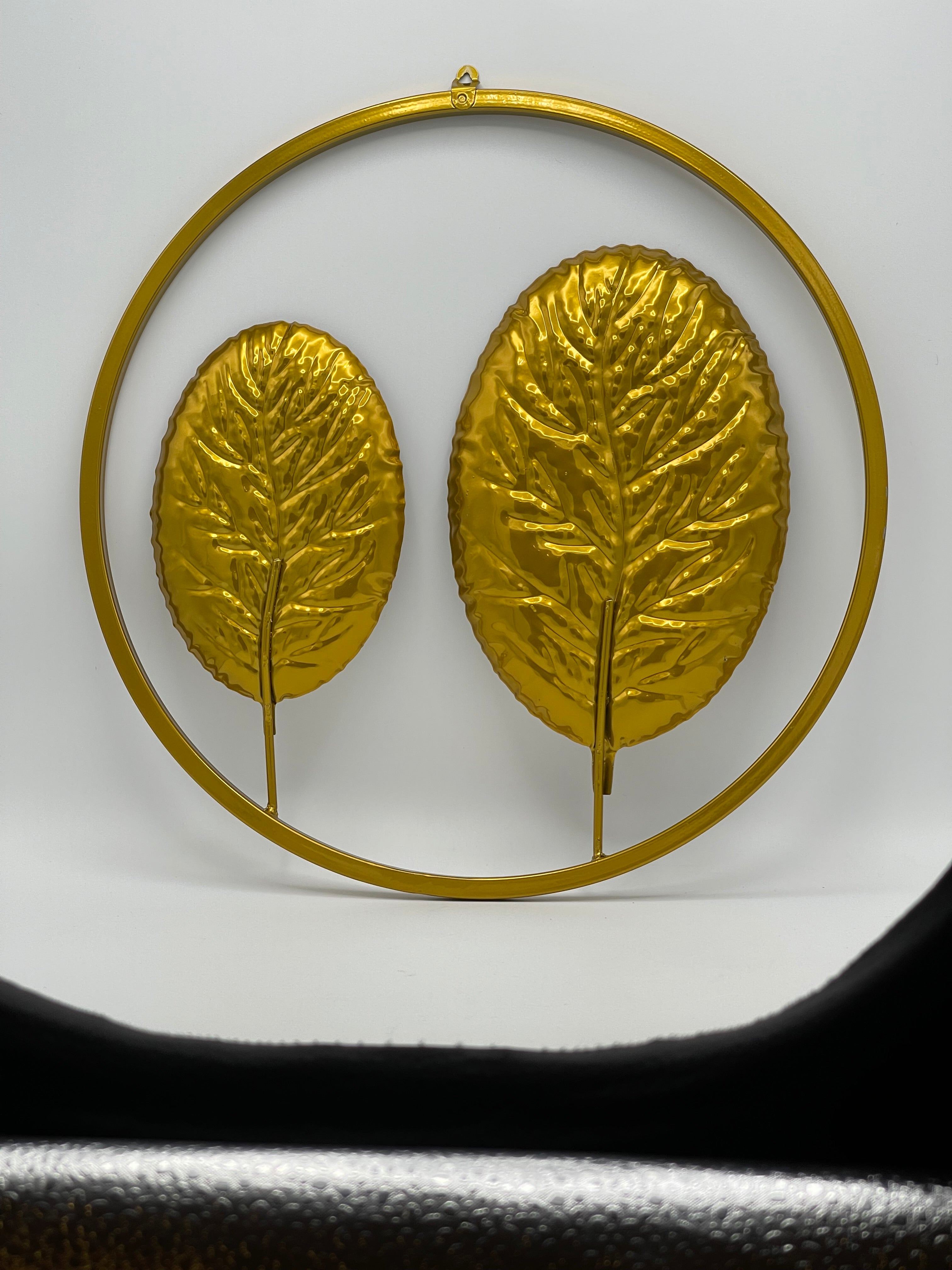 Golden Metalic Wall Art D-1