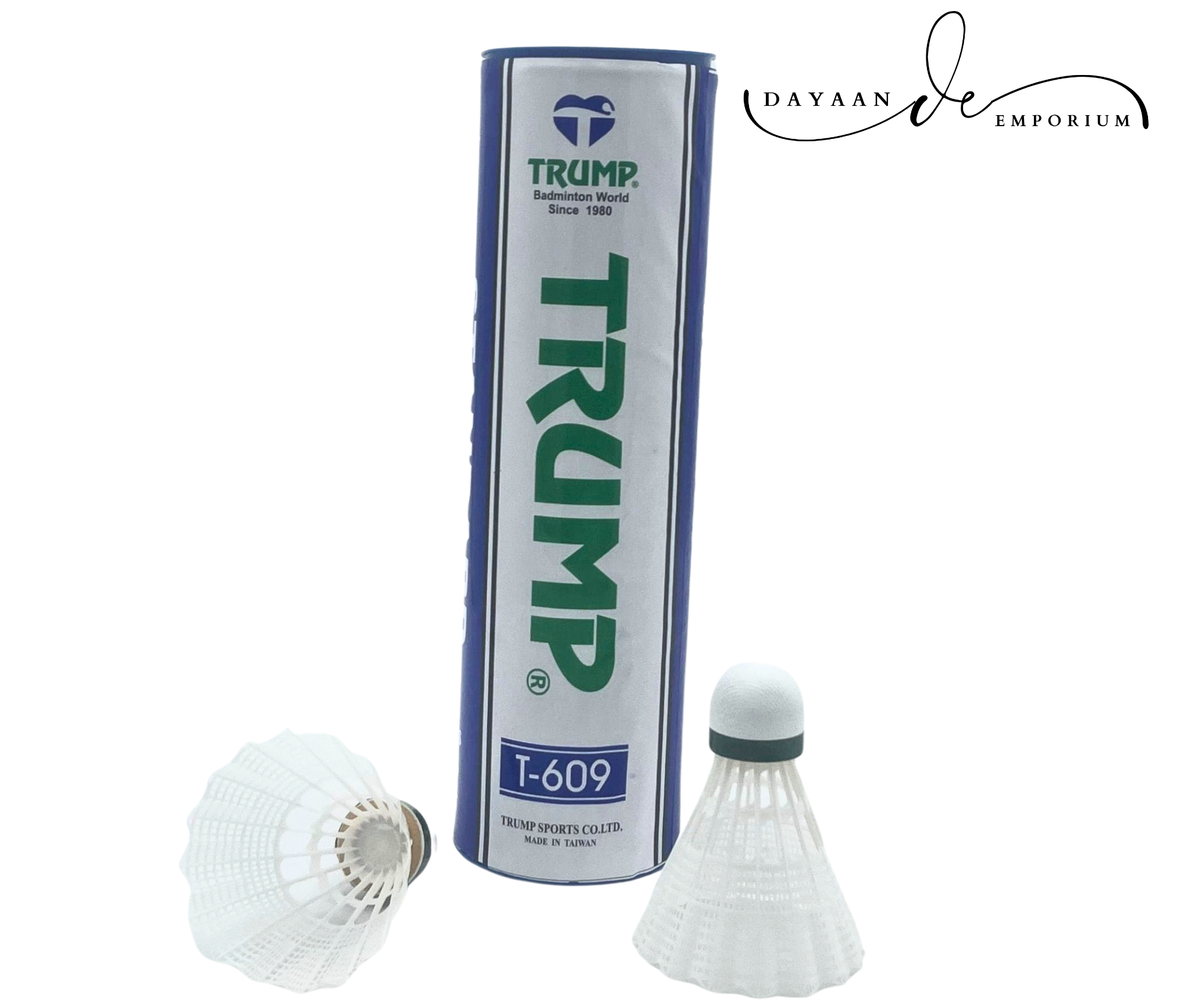 Trump Standard Nylon Shuttlecock T-609 6 Pcs