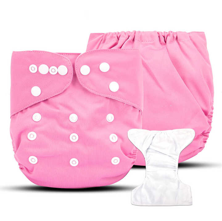 All in one Reusable Diaper 0 Month to 24 Months