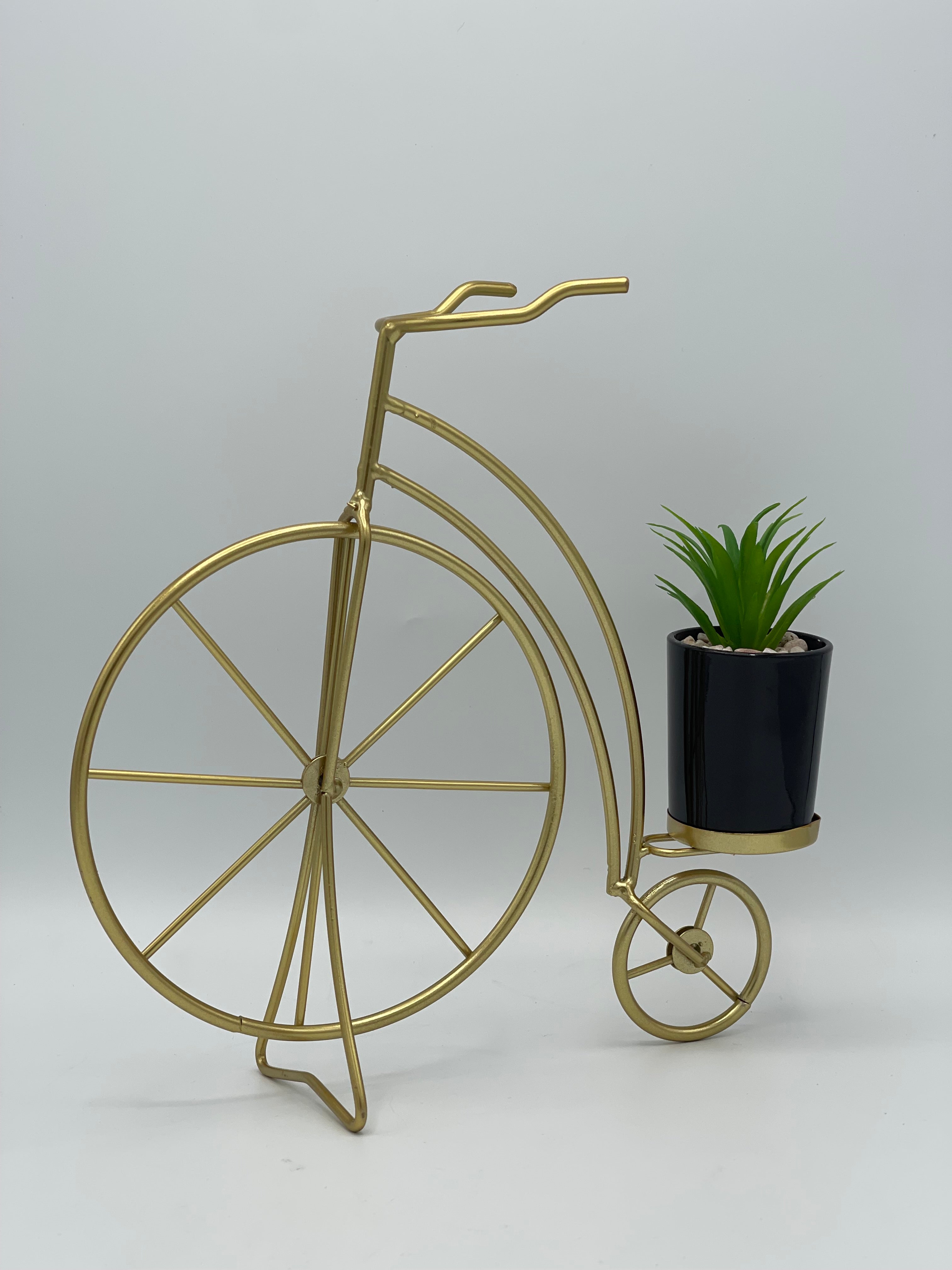 Home Decor Metal Alloy Cycle Style Centerpiece Large RK 11  Size (10x3)