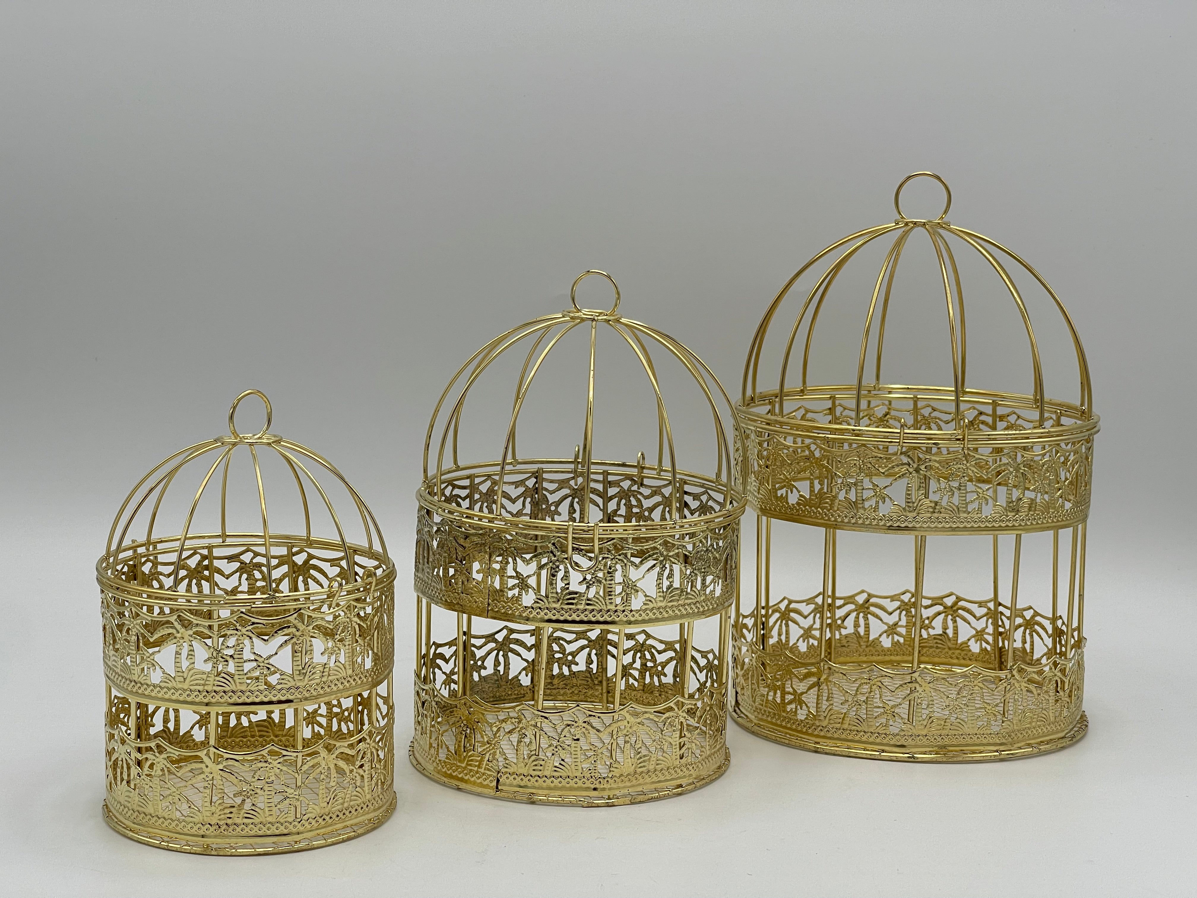 Premium Diamond Metal Cage 3 Pcs Set D-3