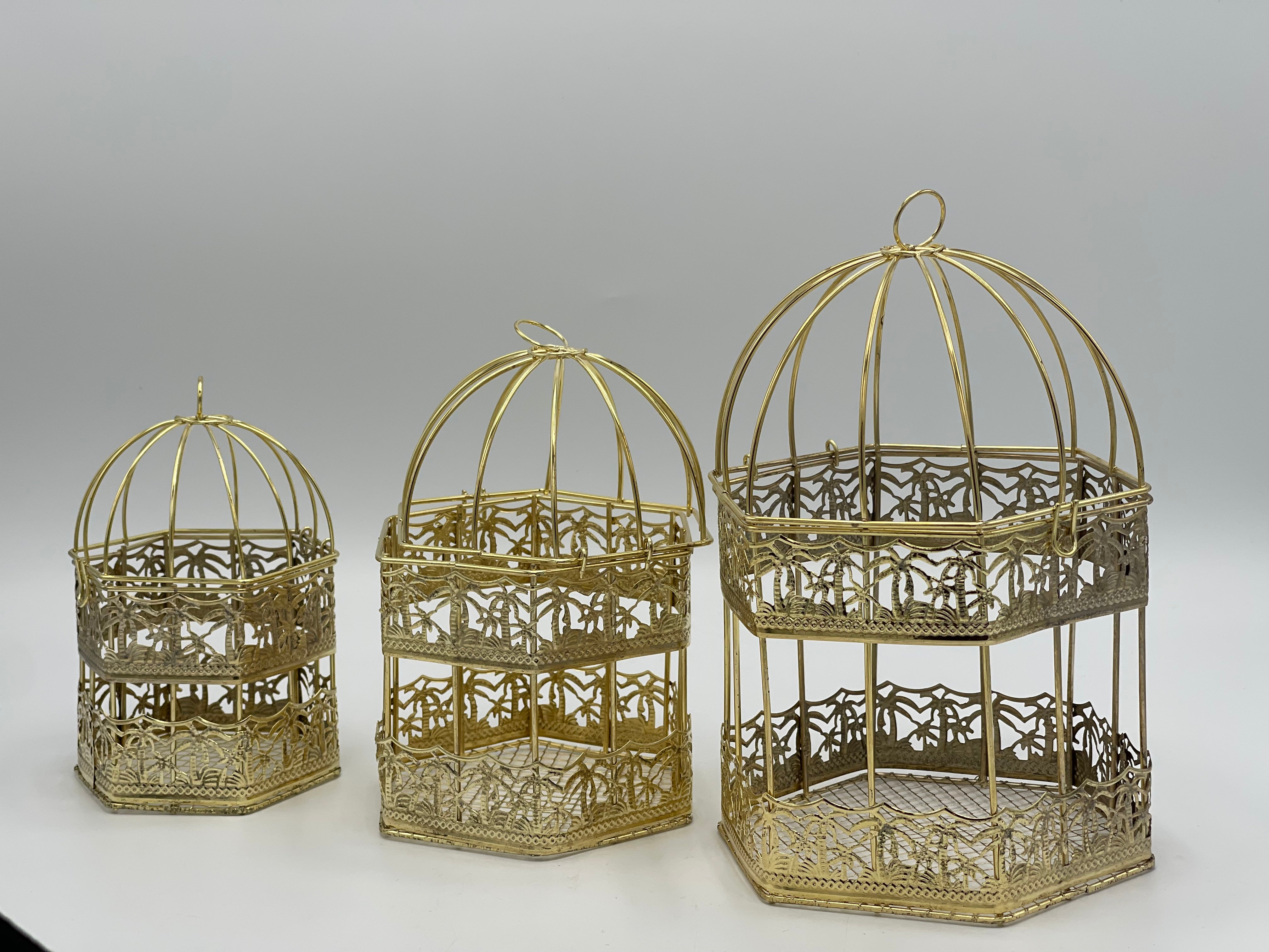 Premium Diamond Metal Cage 3 Pcs Set D-2