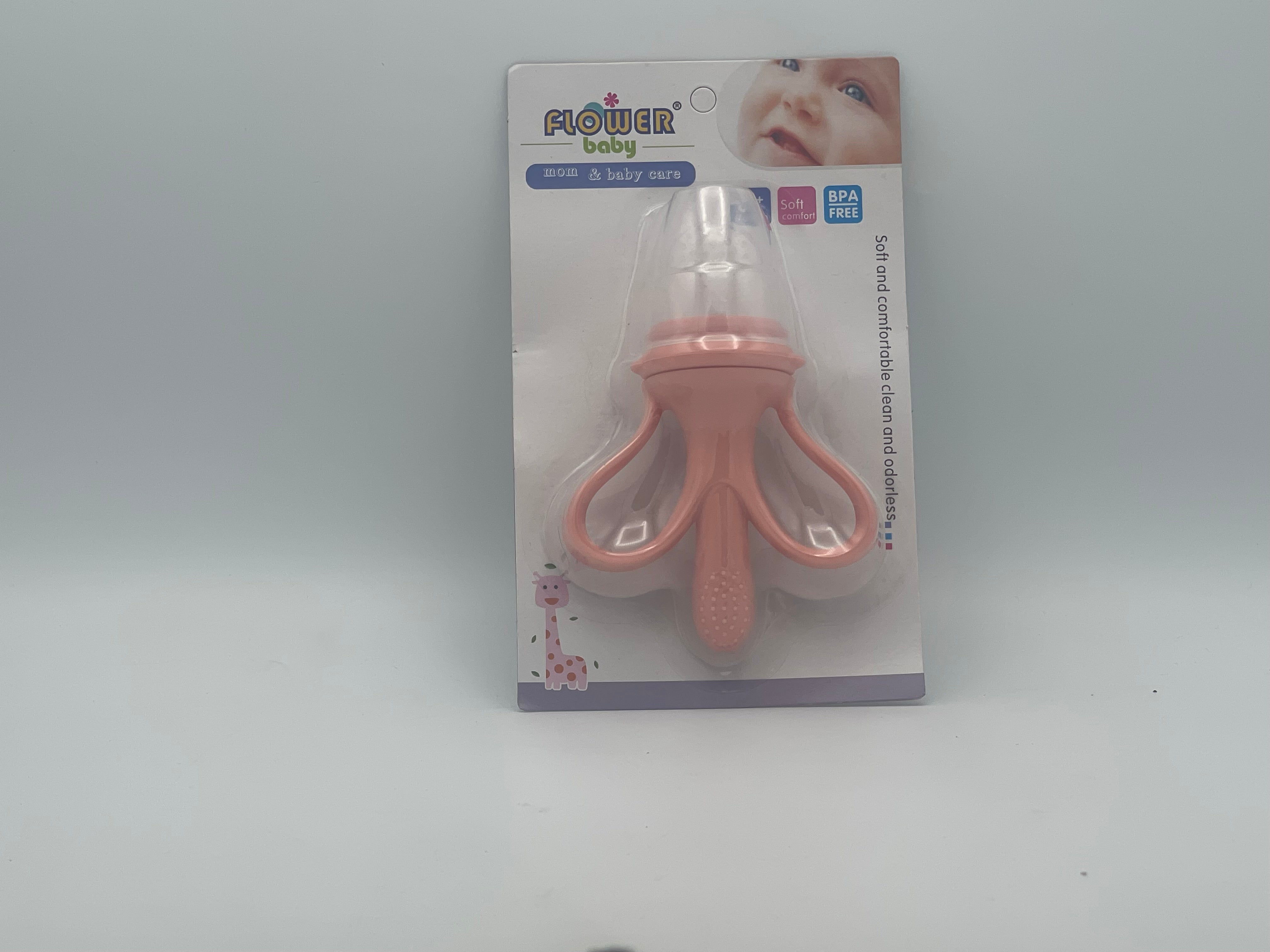 Flower Soft Silicone Baby Fruit Feeder Pacifier D-3